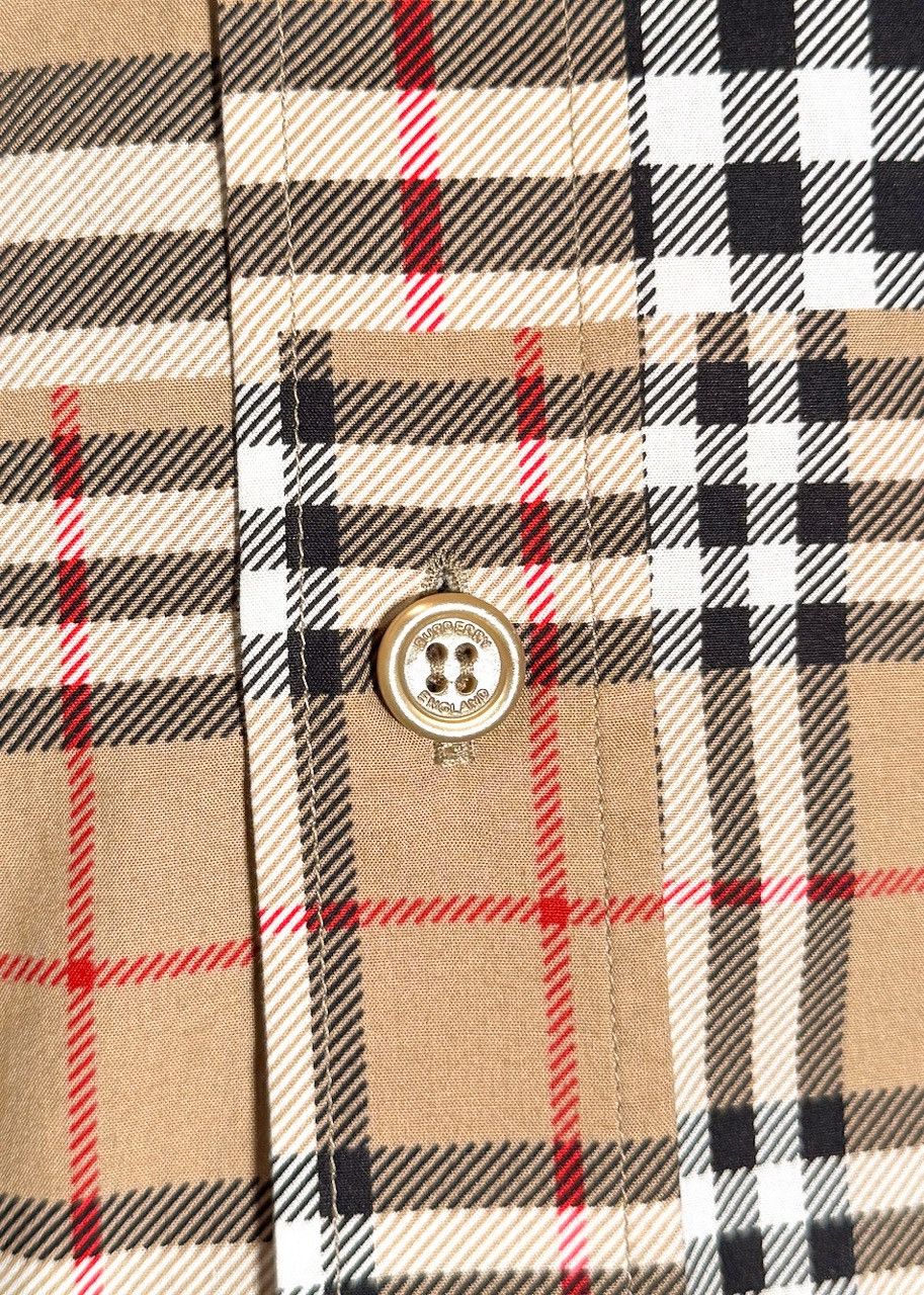 Burberry Burberry Nova Check Patchwork Buttoned Shirt Size US S / EU 44-46 / 1 - 4 Thumbnail