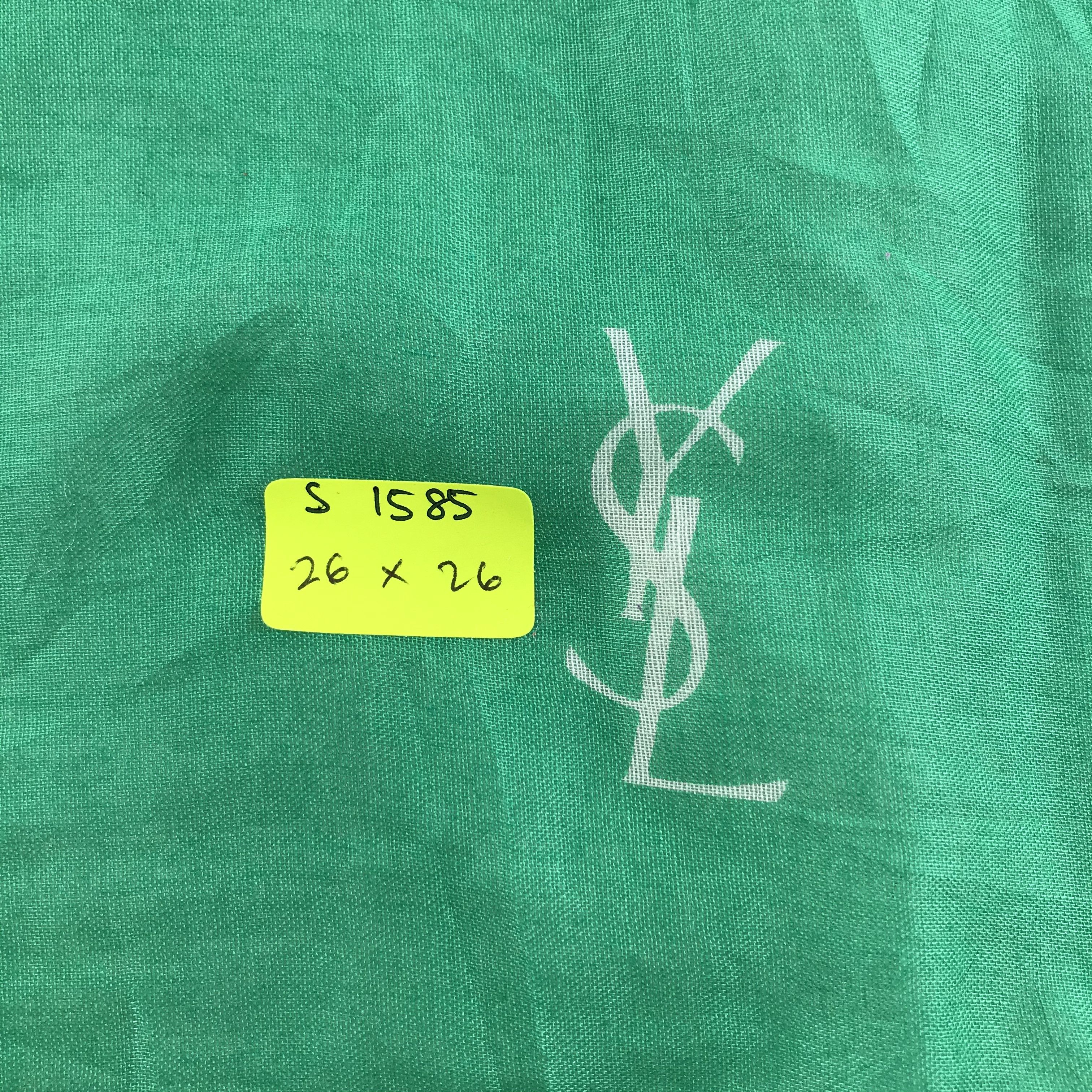 Vintage × Yves Saint Laurent Yves Saint Laurent Bandana / Handkerchief/Neckerchief -S1585 Size ONE SIZE - 6 Thumbnail