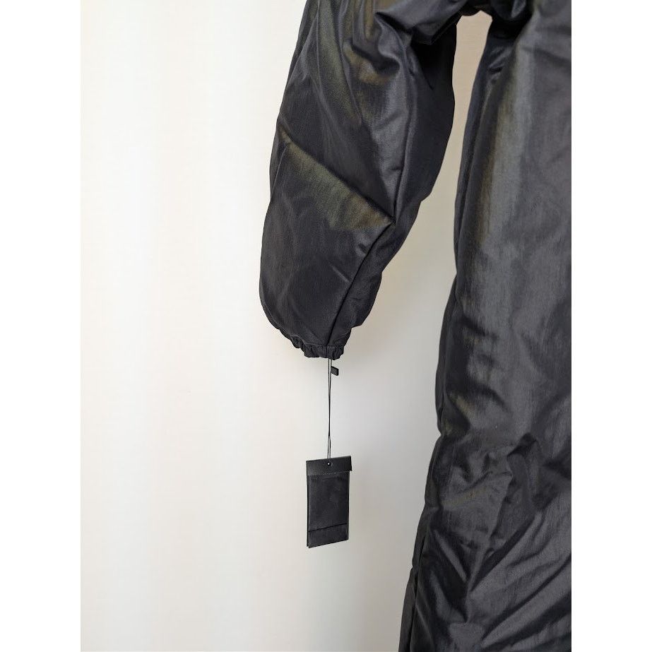 Saint Laurent Paris o1rshd1 Canvas Tech Maxi Coat in Black Size US M / EU 48-50 / 2 - 19 Thumbnail