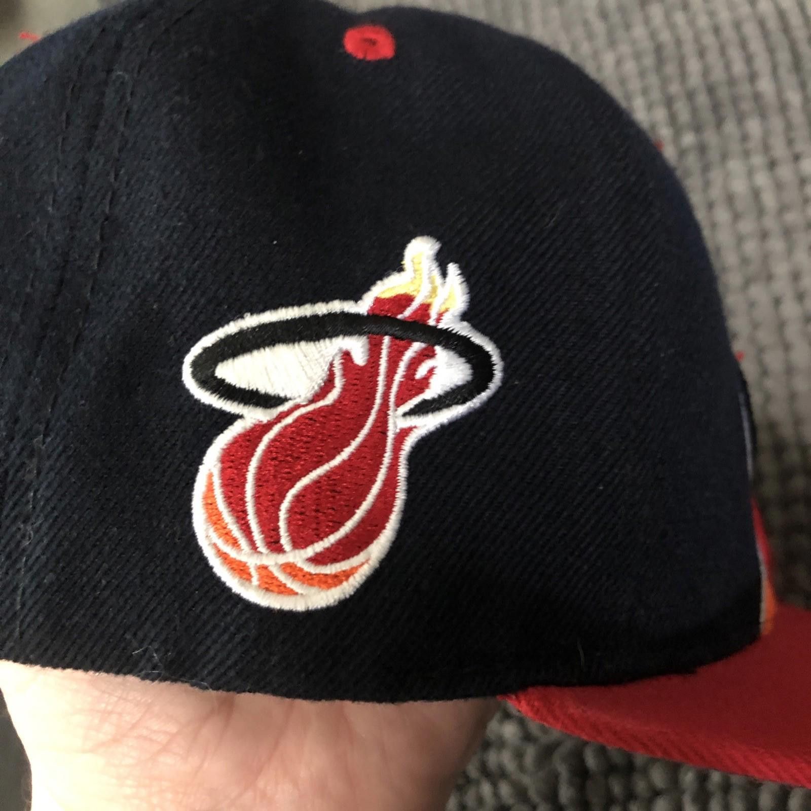 47 NBA '47 Brand Hardwood Classics Miami Heat Men's OSFA Hat Size ONE SIZE - 5 Thumbnail