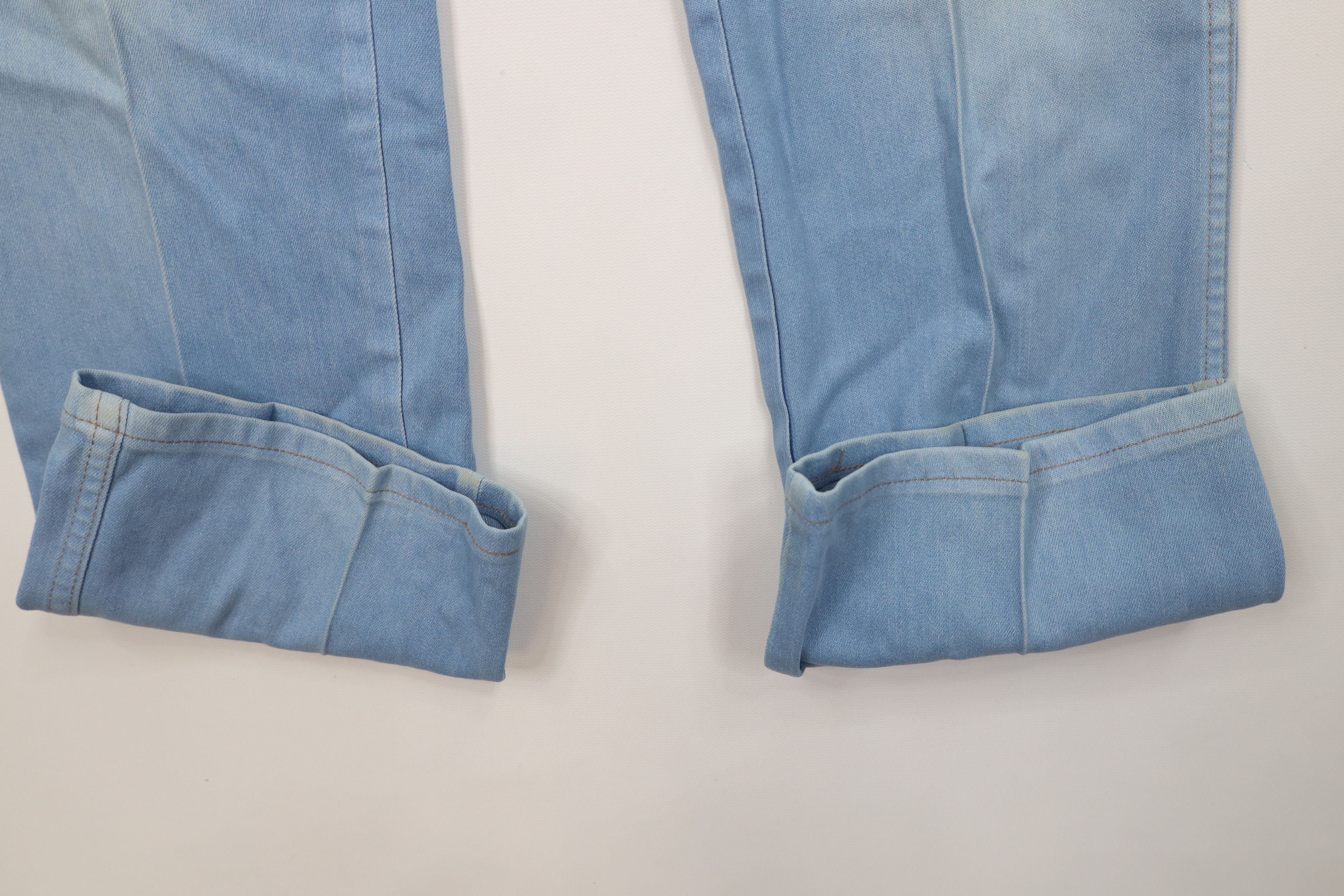 Vintage Vintage 70s Streetwear Flared Bootcut Denim Jeans Blue USA Size US 30 / EU 46 - 5 Thumbnail