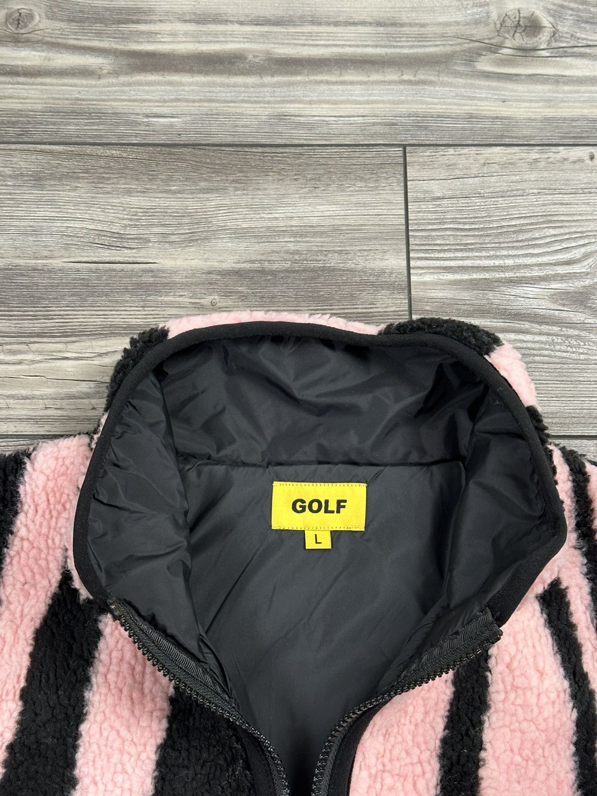 Golf Wang × Tyler The Creator Golf Wang Melted Sherpa Jacket Size US L / EU 52-54 / 3 - 4 Thumbnail
