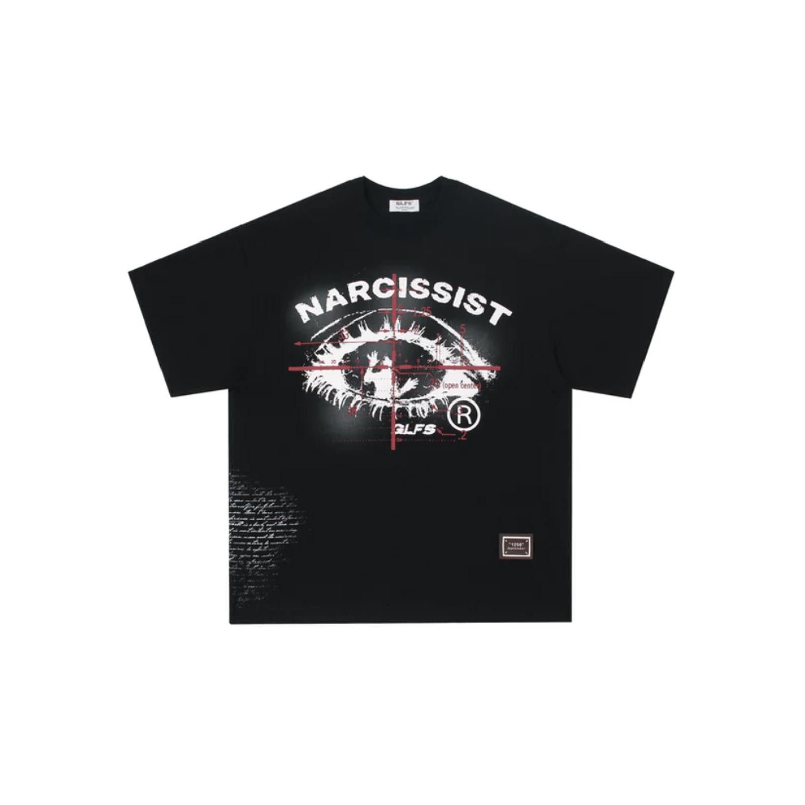 Vintage Narcissist Eye Graphic Tee Size US L / EU 52-54 / 3 - 4 Thumbnail