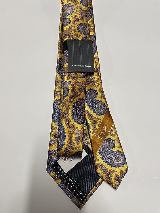 Ermenegildo Zegna Ermenegildo Zegna Paisley Silk Tie Size ONE SIZE - 2 Thumbnail