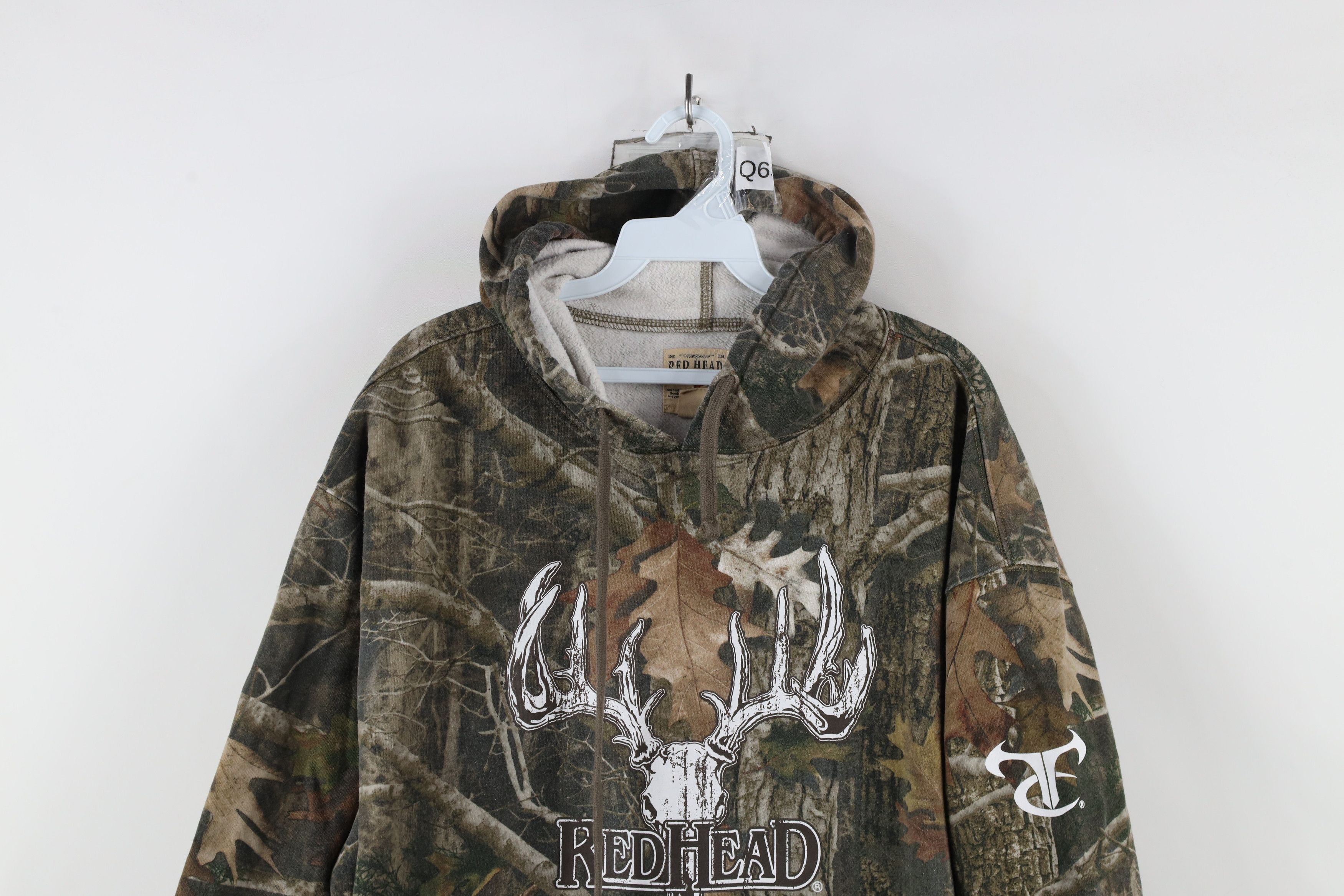 Vintage Vintage Y2K Streetwear Skull Camouflage Hoodie Sweatshirt Size US XL / EU 56 / 4 - 2 Thumbnail