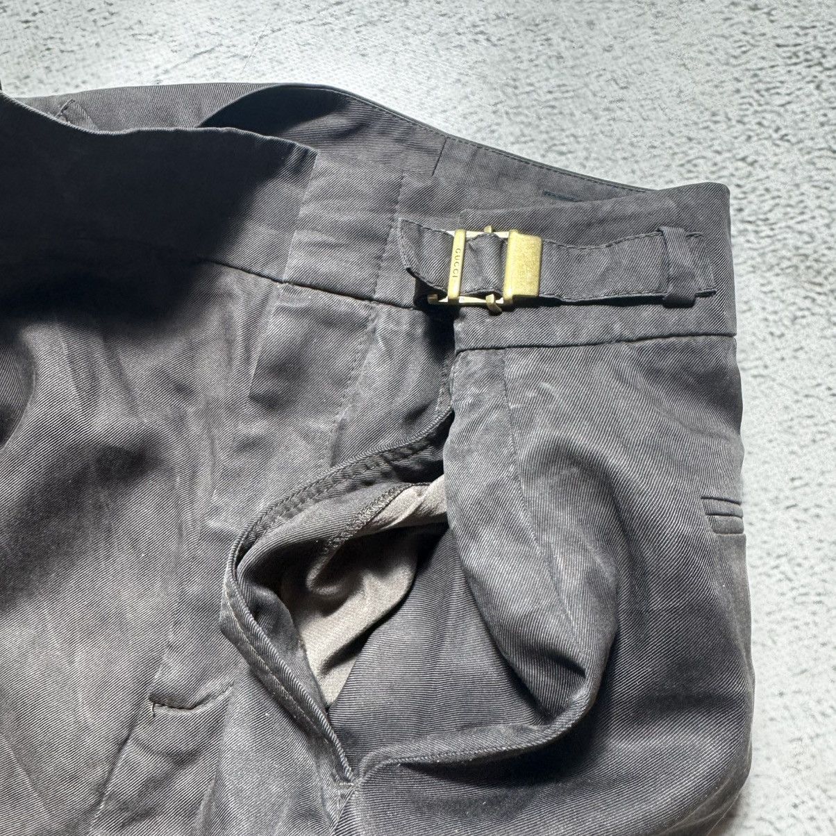 Gucci 🔥very rare🔥gucci silk light pants Size 30" / US 8 / IT 44 - 7 Thumbnail