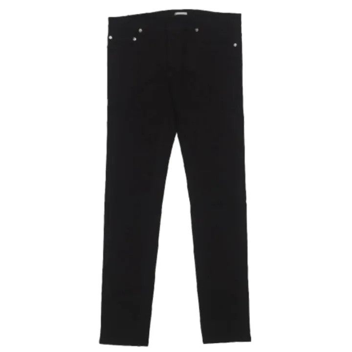 Dior Dior Casual Solid Color Black Jeans 0079 Size US 31 - 1 Thumbnail