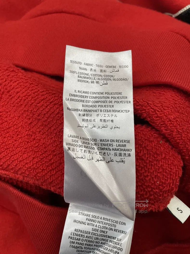 Gucci Gucci Red sequin flying saucer letter logo sweatshirt Size S / US 4 / IT 40 - 6 Thumbnail