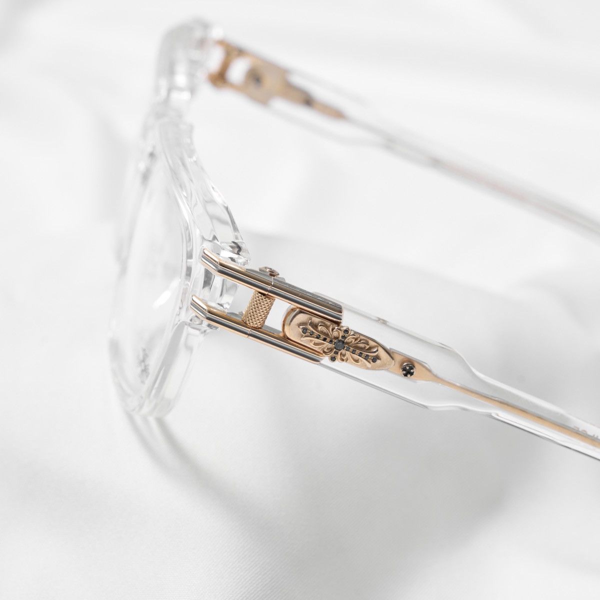 Chrome Hearts CHROME HEARTS BULGE CRYSTAL GLASSES Size ONE SIZE - 3 Thumbnail
