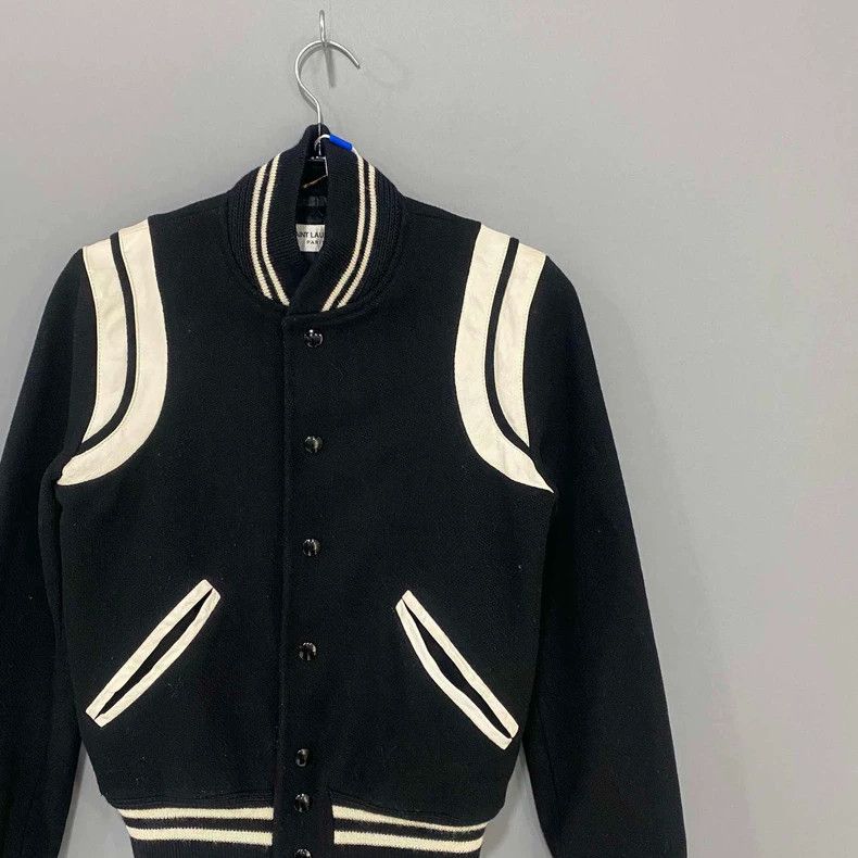 Saint Laurent Paris Saint Laurent Paris Classic Patchwork Teddy jacket 2505-Nex Size XXS / US 00 / IT 34 - 2 Thumbnail
