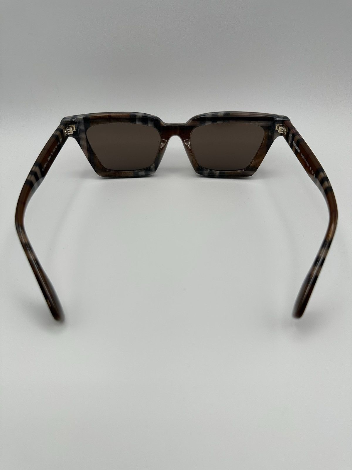 Burberry Burberry Checkered Acetate Sunglasses Size ONE SIZE - 5 Thumbnail