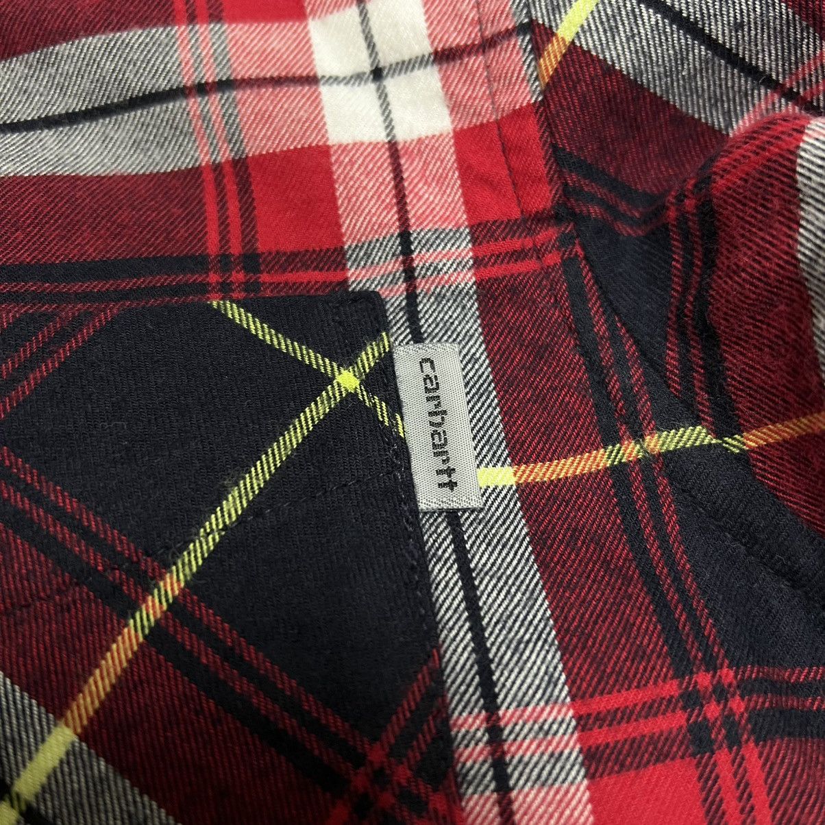 Carhartt × Carhartt Wip × Travis Scott Carhartt WIP Phil Shirt Long Sleeve Check y2k Size US M / EU 48-50 / 2 - 7 Thumbnail