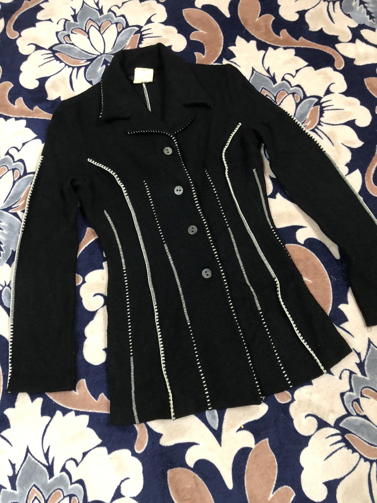 ATSURO TAYAMA Atsuro Tayama Stitched Long Sleeve Top Size M / US 6-8 / IT 42-44 - 3 Thumbnail