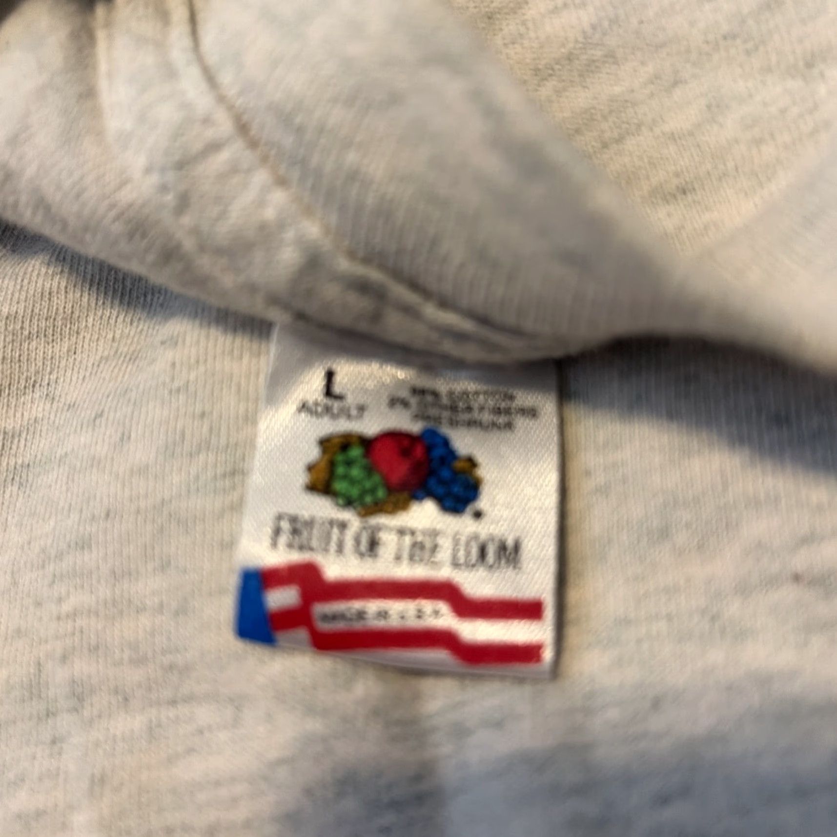Fruit Of The Loom VINTAGE Hogs Breath Bar Restaurant Promo Key West Florida Grey T-Shirt Large Mens 90s Fruit of the Loom Shirt Regular Size US L / EU 52-54 / 3 - 6 Thumbnail
