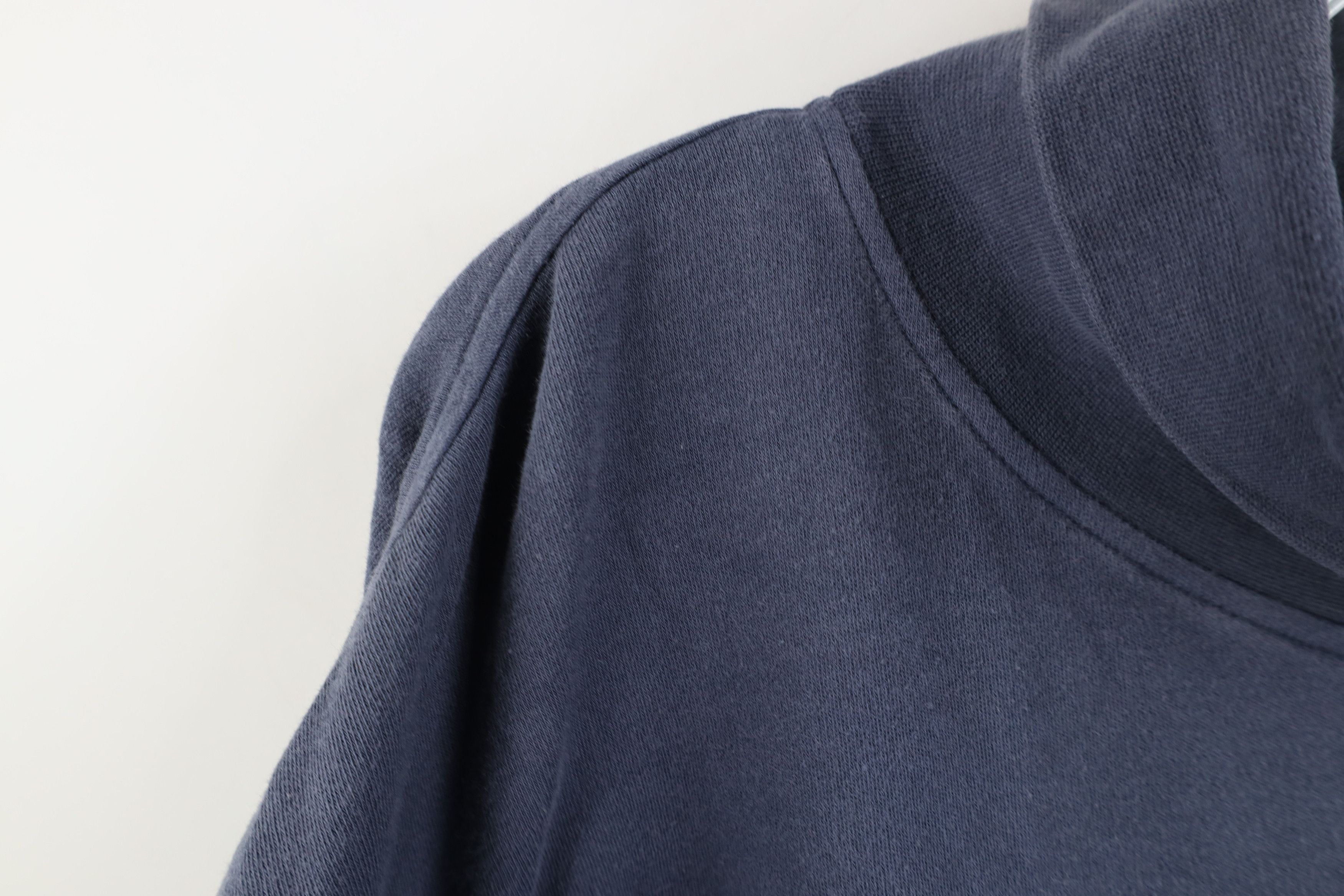 Cabelas Vintage 90s Cabelas Blank Knit Turtleneck T-Shirt Steel Blue Size US XXL / EU 58 / 5 - 5 Thumbnail