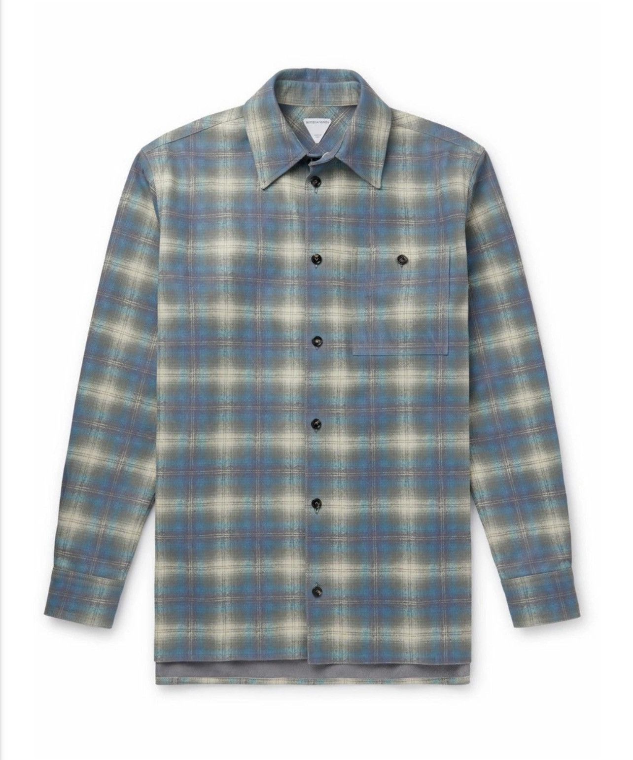 Bottega Veneta Bottega Veneta Leather Shirt size 50/us size 40 Size US M / EU 48-50 / 2 - 1 Thumbnail