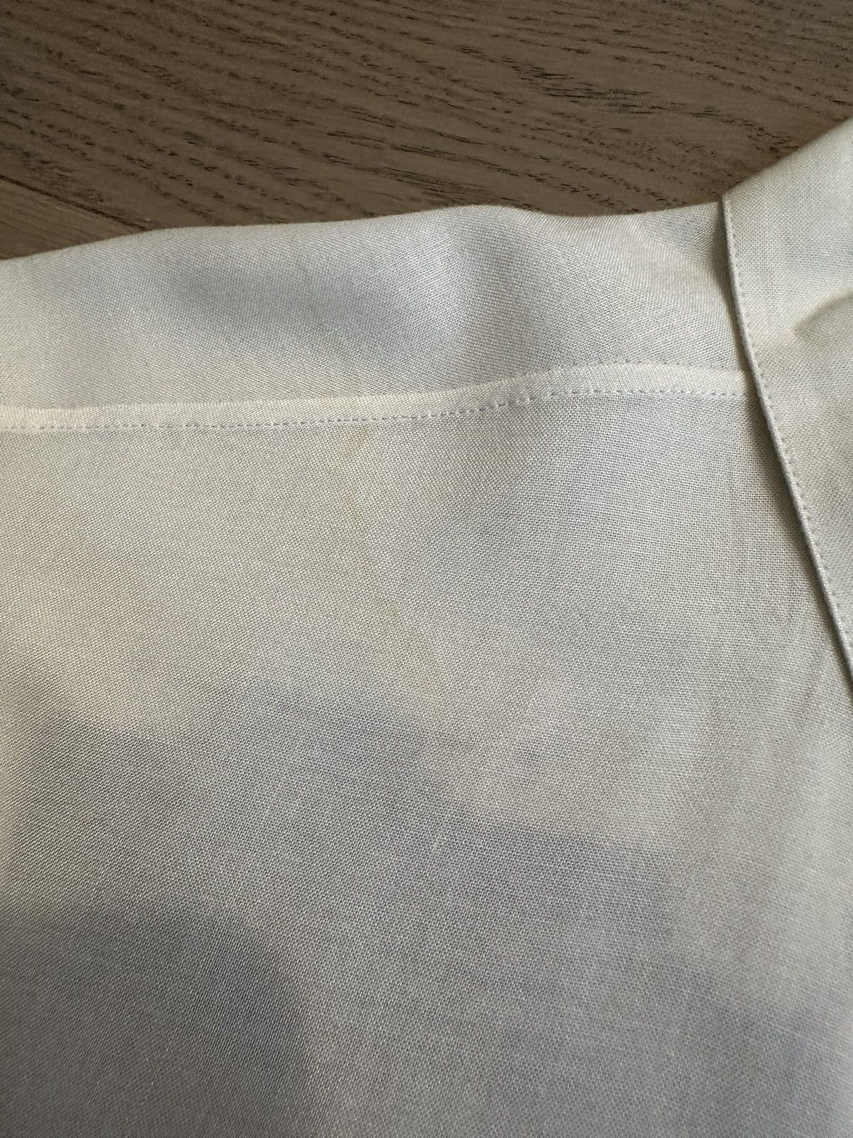 SSENSE Davi Paris White Paint Button-Up Size US S / EU 44-46 / 1 - 8 Thumbnail