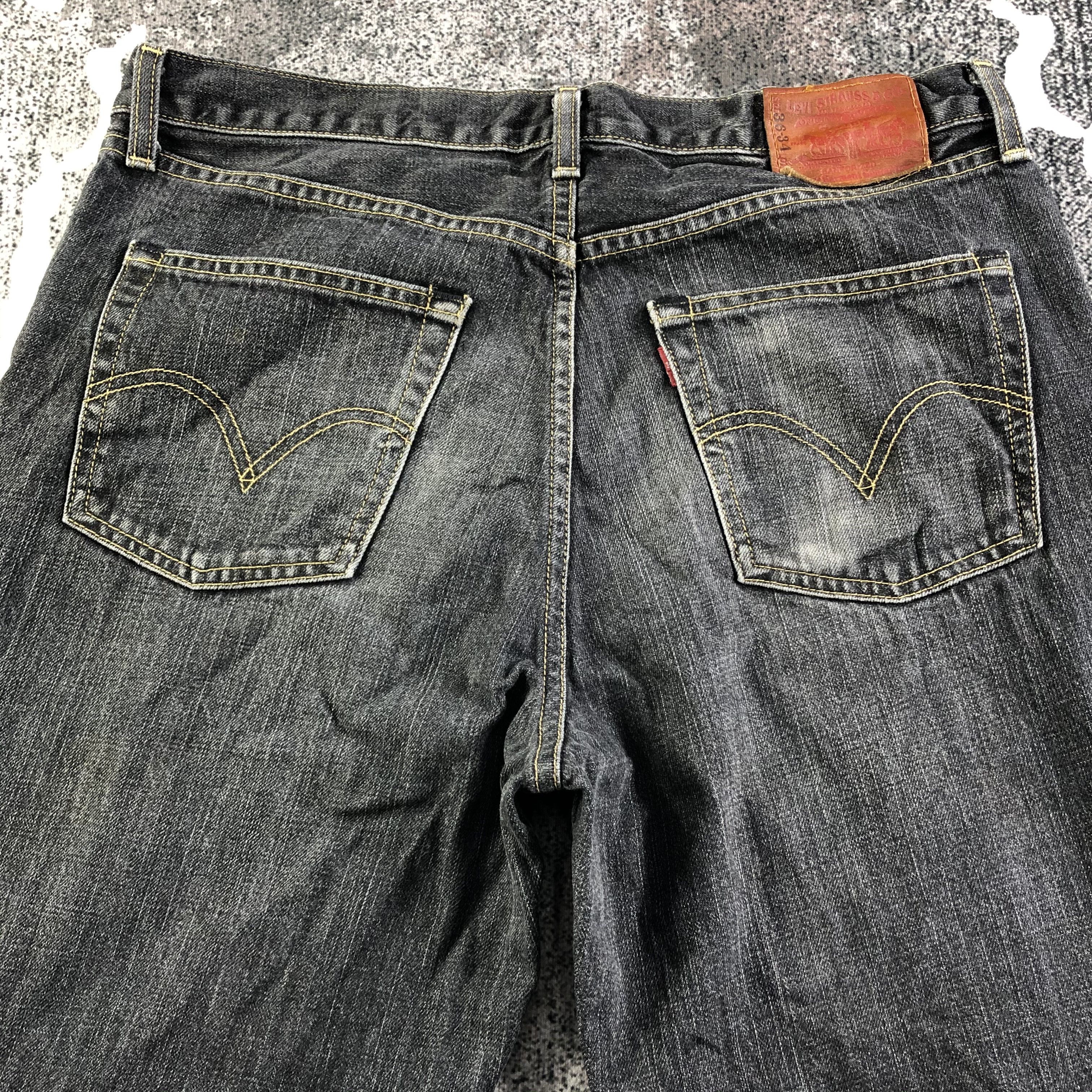 Levi's Vintage Levis 502 Jeans Medium Wash Denim KJ2308 Size US 34 / EU 50 - 4 Thumbnail