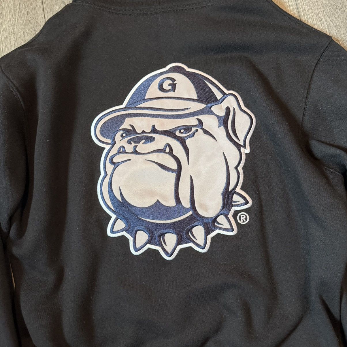 Mitchell & Ness × NCAA × Supreme Supreme x Mitchel & Ness NCAA Georgetown Hoodie Size US S / EU 44-46 / 1 - 5 Thumbnail