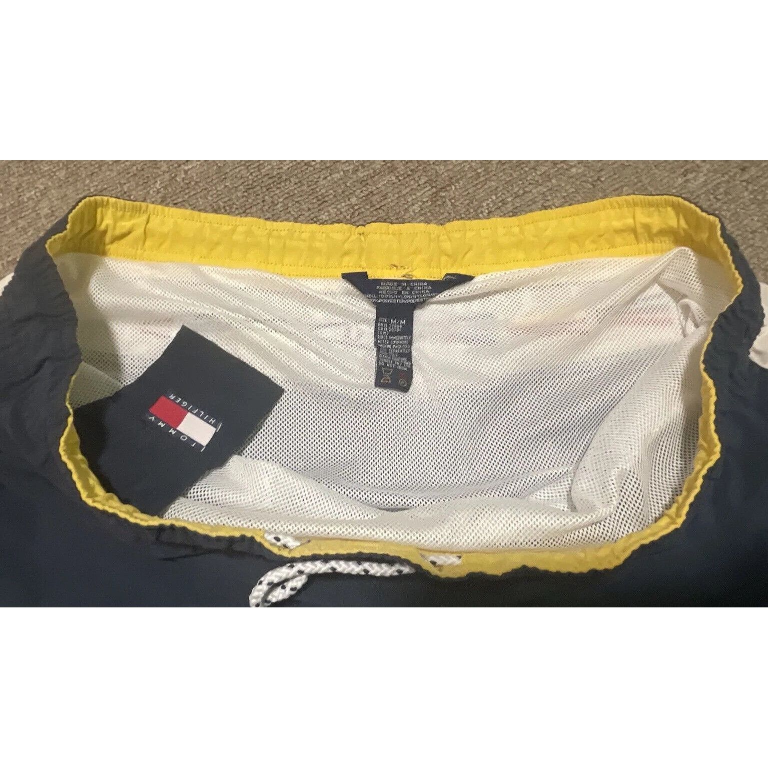 Tommy Hilfiger Vintage 90s Mens XL Tommy Hilfiger Sailing Gear Swim Trunks Size US 40 / EU 56 - 5 Thumbnail