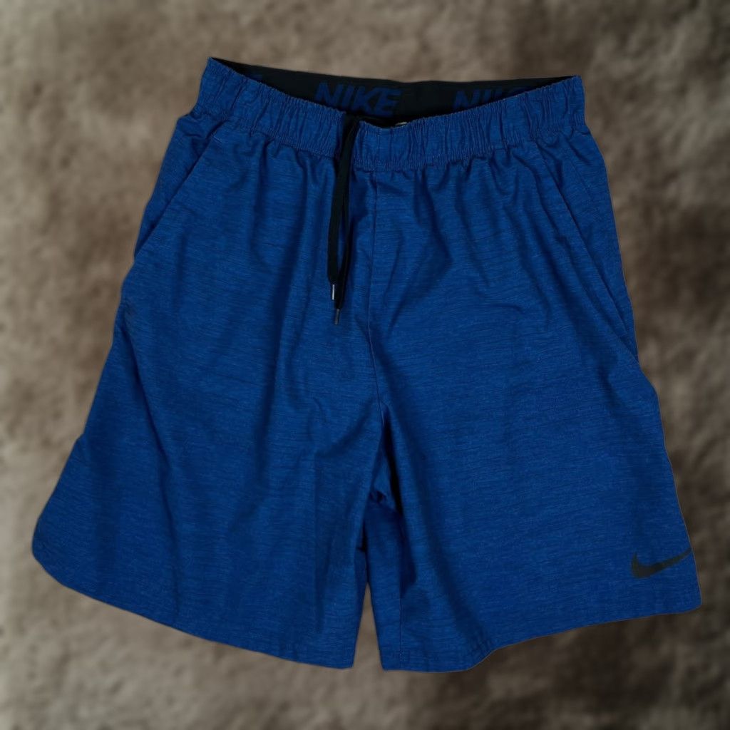 Nike VINTAGE Nike Athletic Shorts Men Large Black 90s Sports Activewear Gym Running Cross Training Size US 31 - 1 Thumbnail
