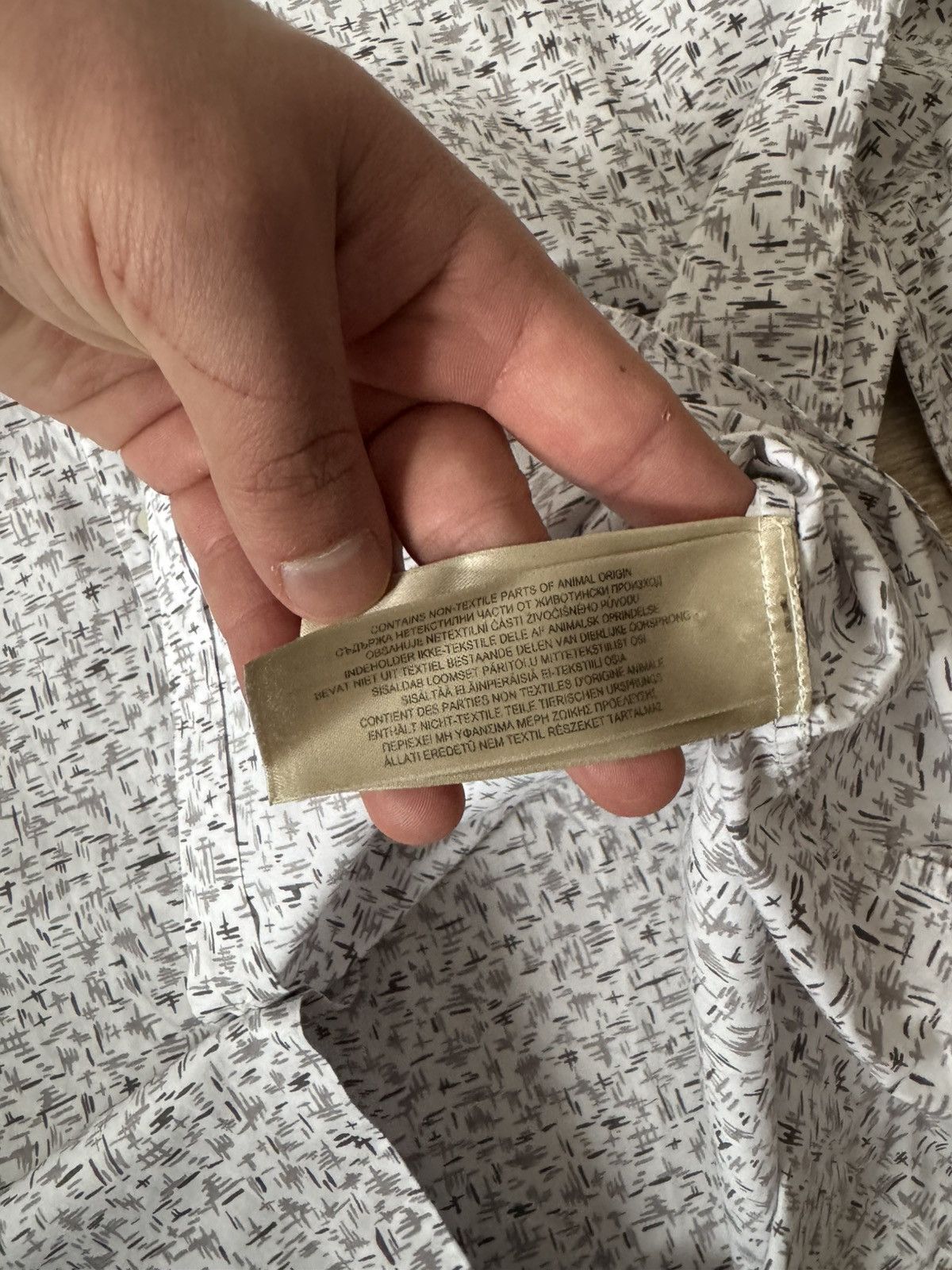 Burberry Burberry Printed Button Up Shirt Size US XXL / EU 58 / 5 - 7 Thumbnail