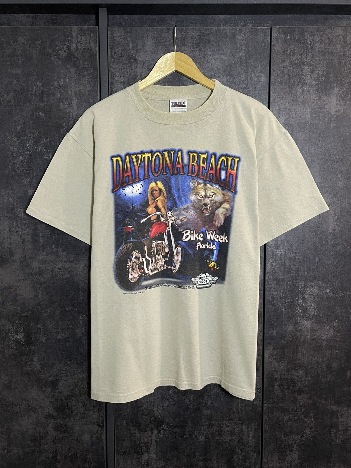 Band Tees Vintage 2001 Bike Week Pornstar Girl T-shirt ERD Y3 424 LGB Size US L / EU 52-54 / 3 - 2 Thumbnail