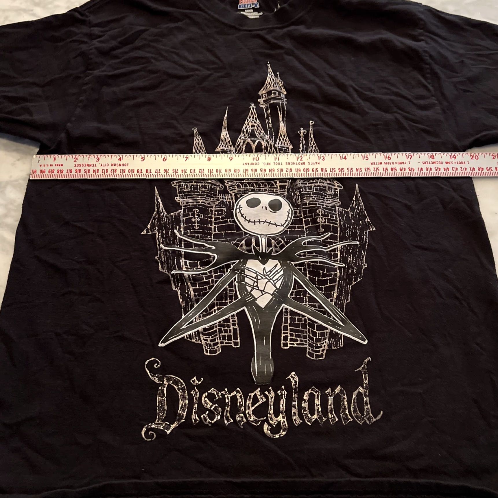 Disney Disneyland Nightmare Before Christmas Shirt Mens L Black Christmas Jack Skellington Size US L / EU 52-54 / 3 - 6 Thumbnail