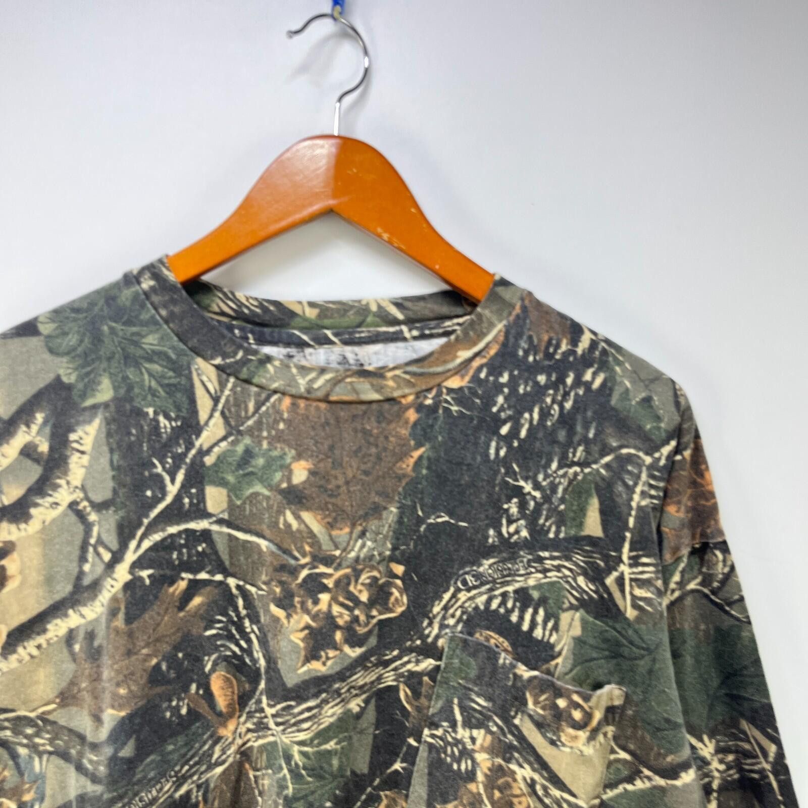 Cabelas Vintage Cabelas Realtree Camo Long Sleeve Shirt 2XL Size US XXL / EU 58 / 5 - 3 Thumbnail