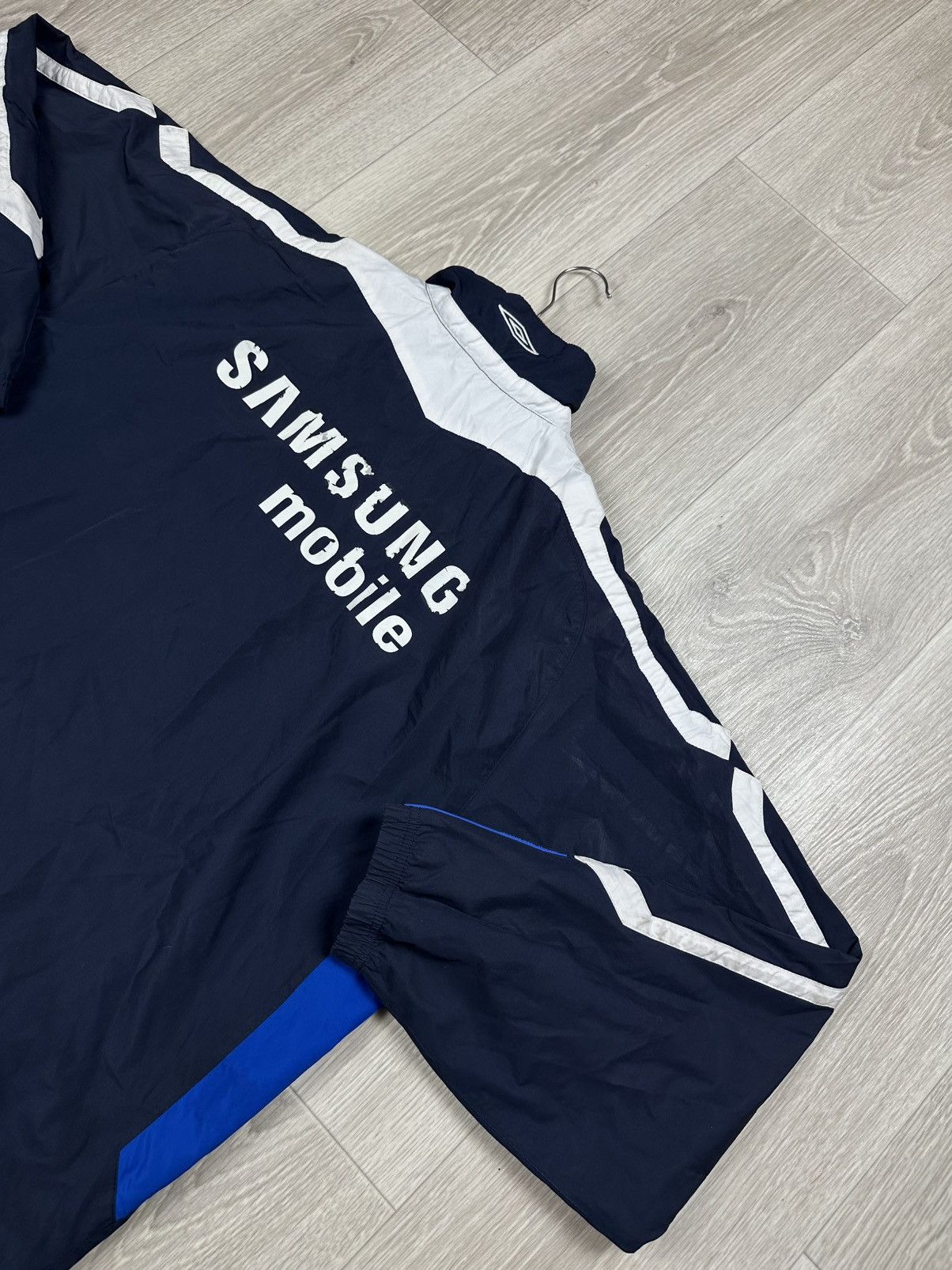 Chelsea Soccer × Umbro Vintage Training Jacket Umbro Chelsea Samsung Size US L / EU 52-54 / 3 - 8 Thumbnail