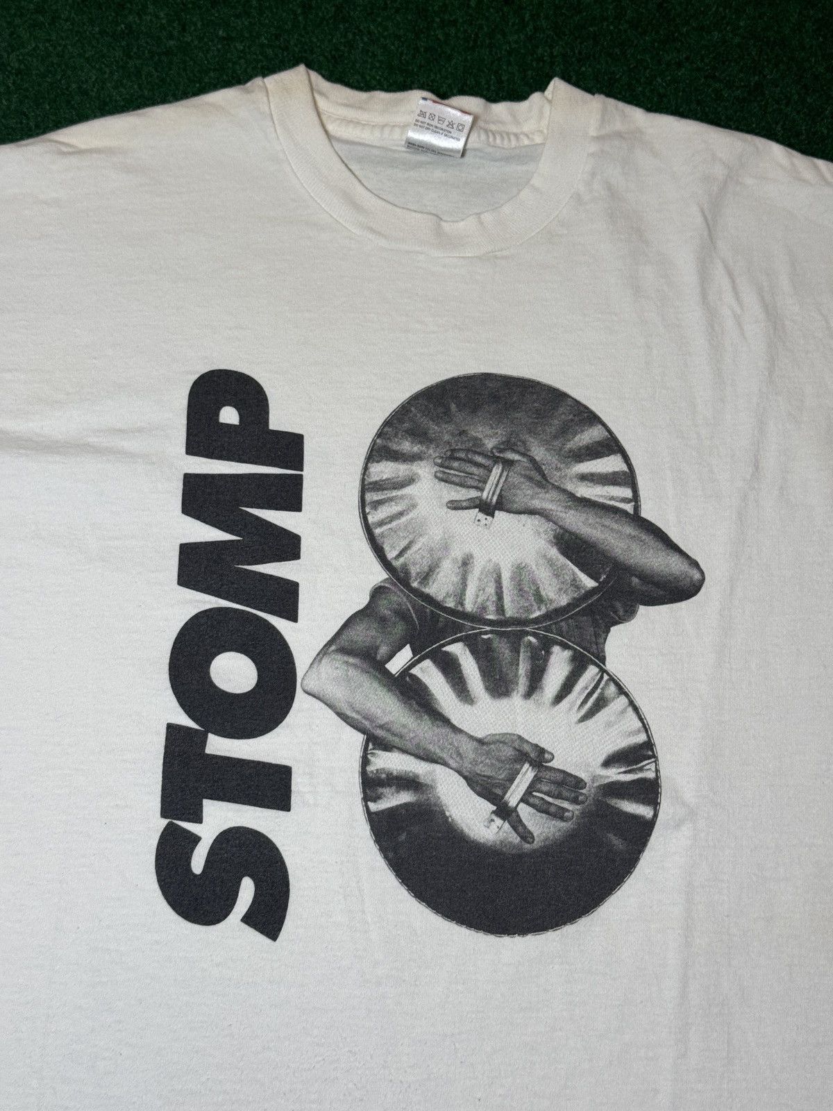 Vintage Vintage 90s Stomp RARE Music Group Tour XL Graphic T Shirt Size US XL / EU 56 / 4 - 2 Thumbnail