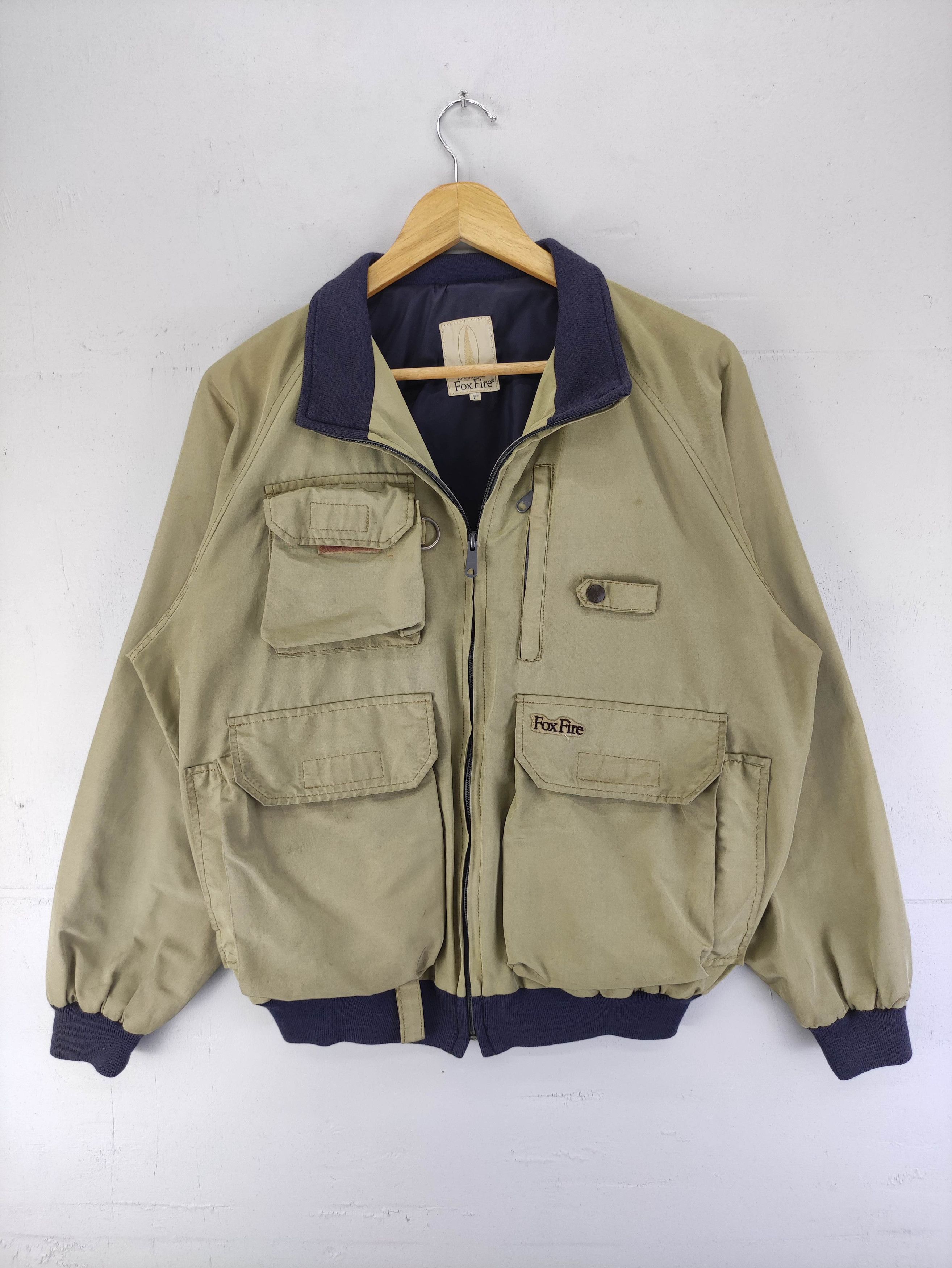 Japanese Brand Vintage Foxfire Tactical Pocket Jacket Zipper Size US L / EU 52-54 / 3 - 1 Thumbnail