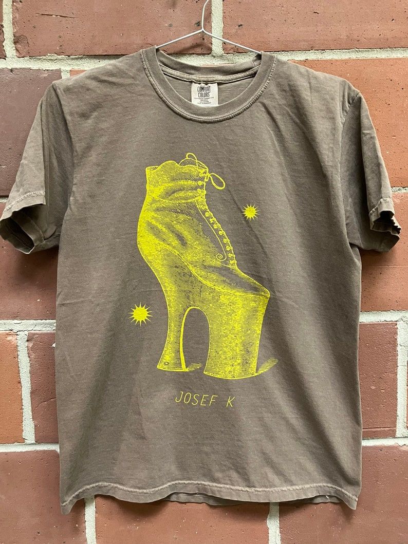 Comfort Colors Josef K fan art T-shirt Espessso Comfort Colors Size US M / EU 48-50 / 2 - 1 Thumbnail