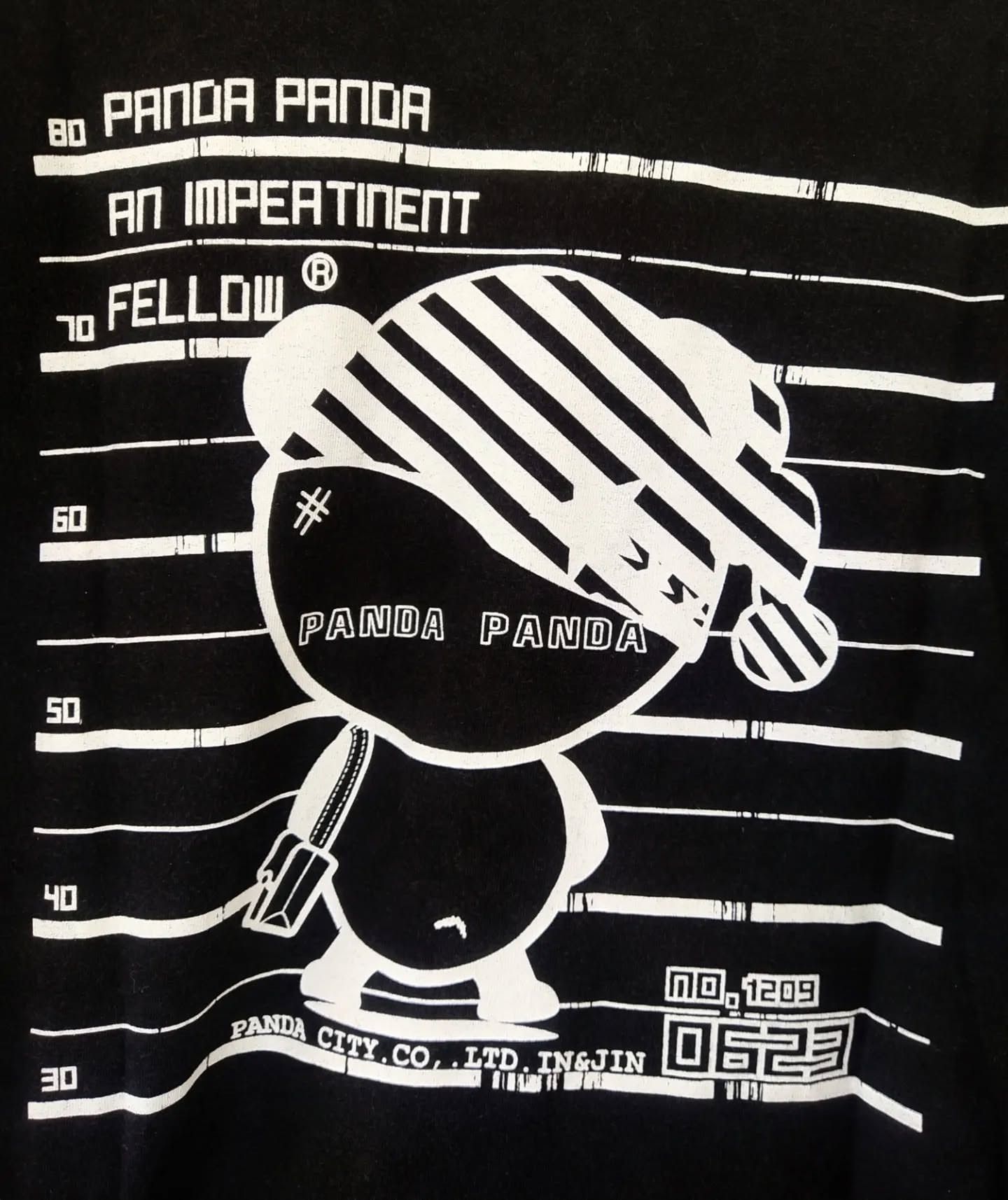 Hysteric Glamour 2000s Panda City Mugshot Graphic Tee Size M / US 6-8 / IT 42-44 - 4 Thumbnail