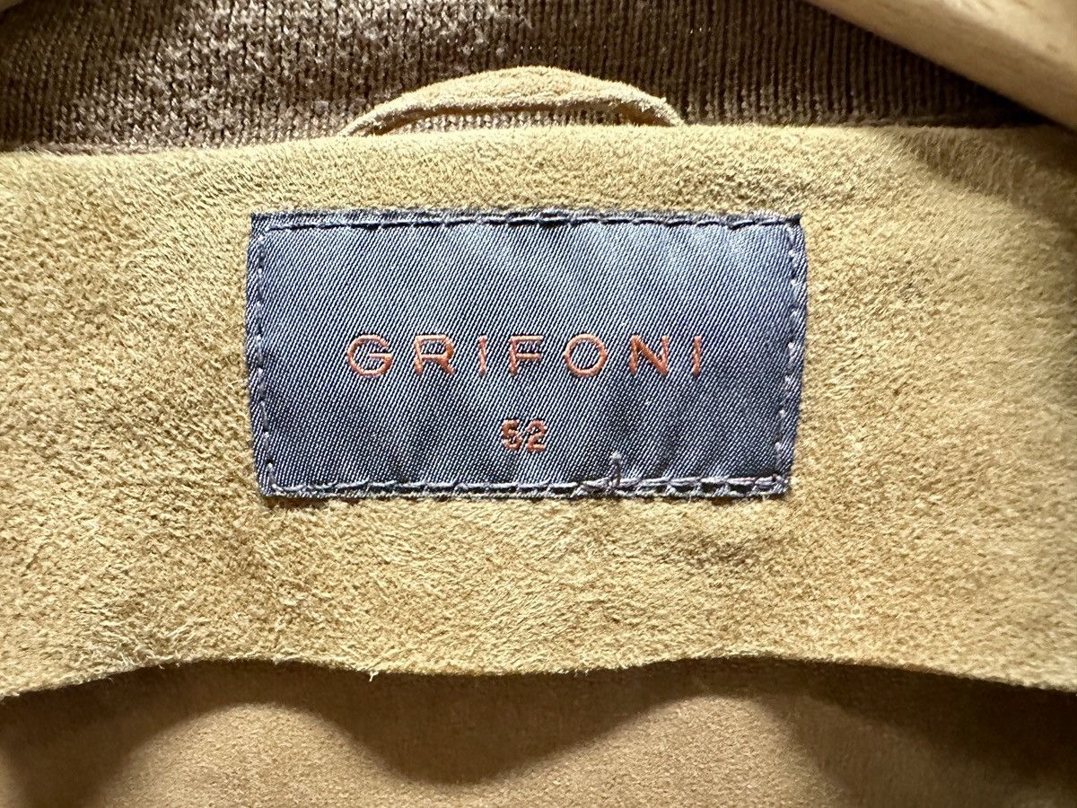Grifoni Grifoni Men’s Suede Jacket | Size 52 (L/XL) | Made in Italy Size US L / EU 52-54 / 3 - 3 Thumbnail