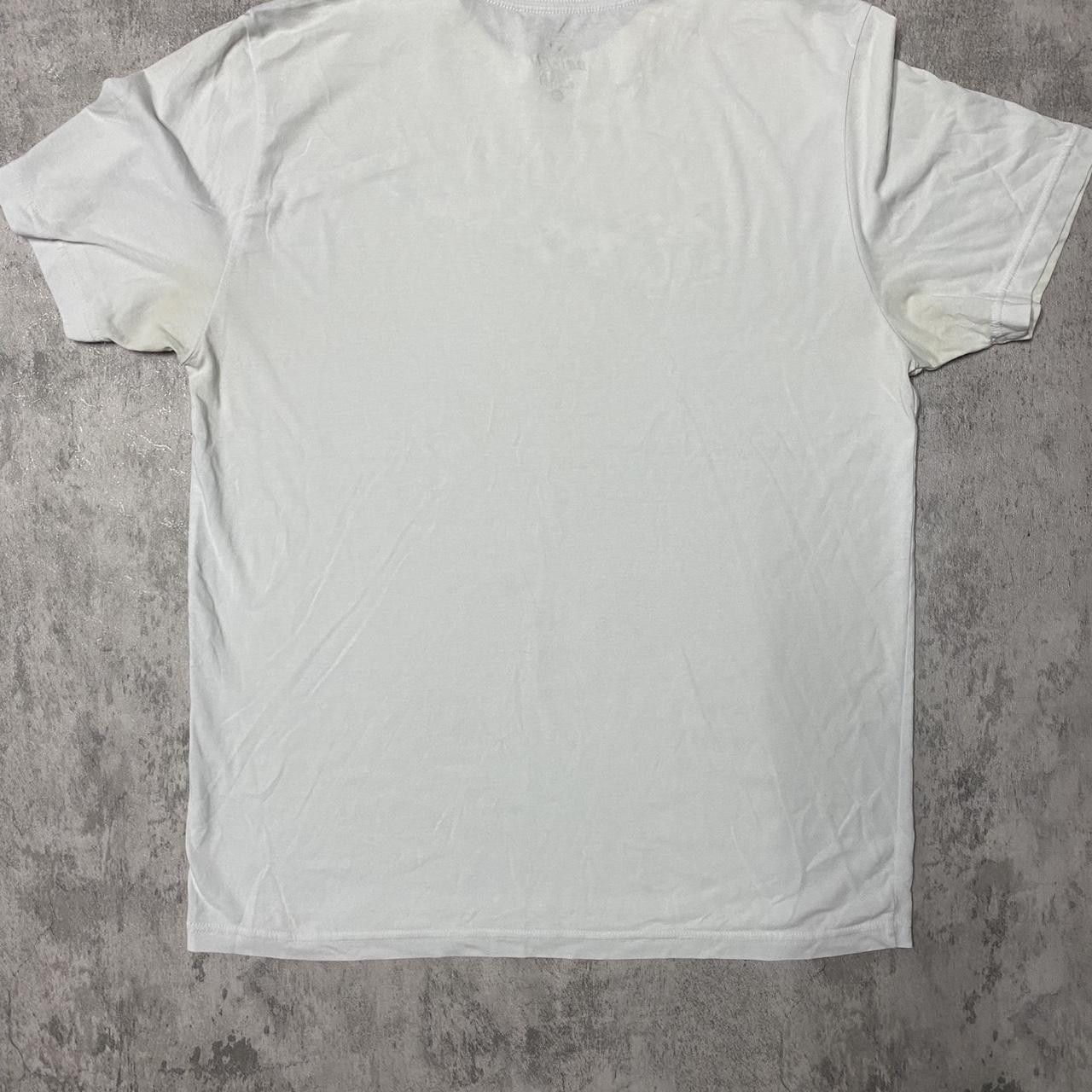 Nike White Nike Dri-Fit T-shirt with a bold design #sportswear Size US XL / EU 56 / 4 - 6 Thumbnail