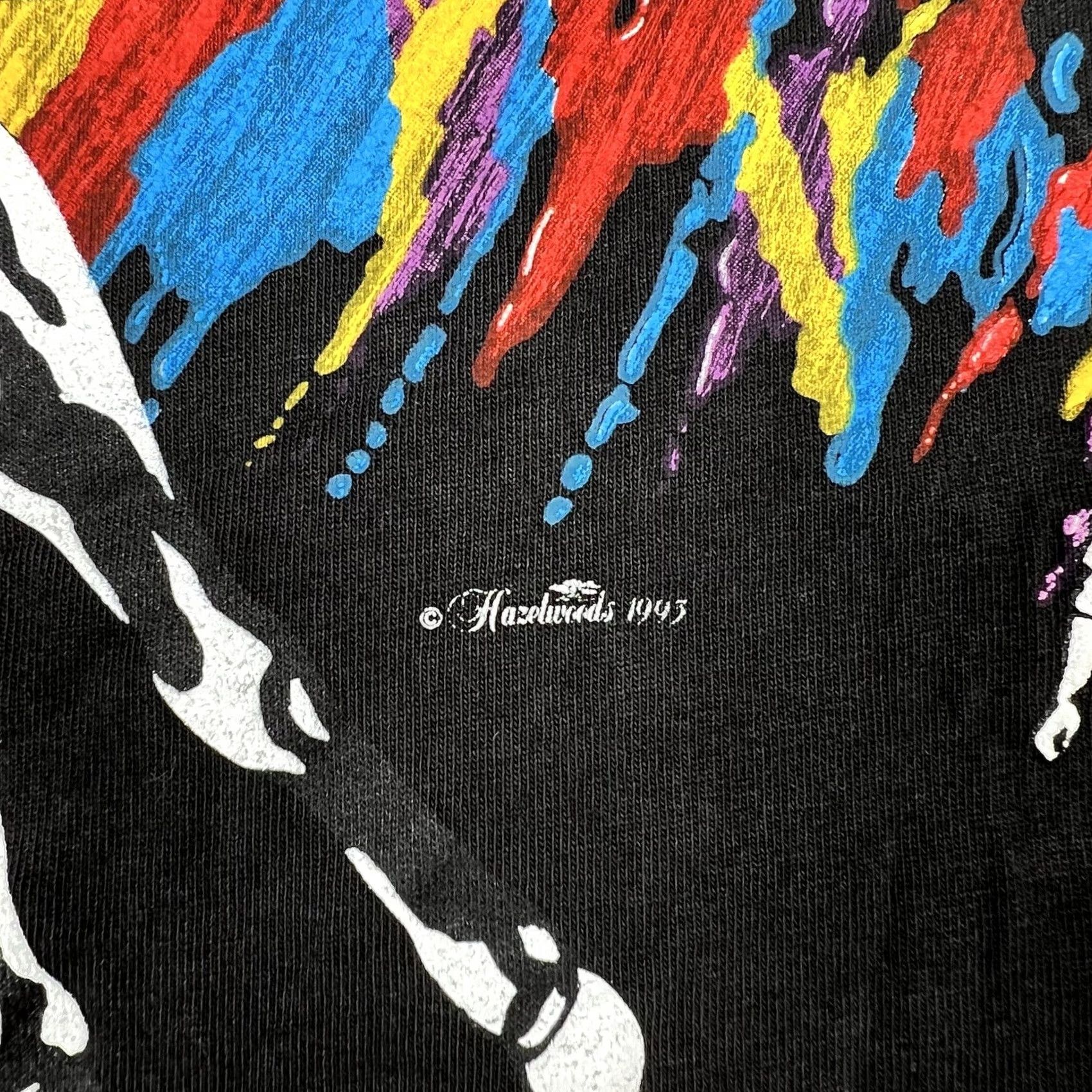 Vintage VINTAGE Cowboys Puff Print T-Shirt 1993 Single Stitch Graphic Large Black Unisex Adults Mens Womens Size US L / EU 52-54 / 3 - 4 Thumbnail