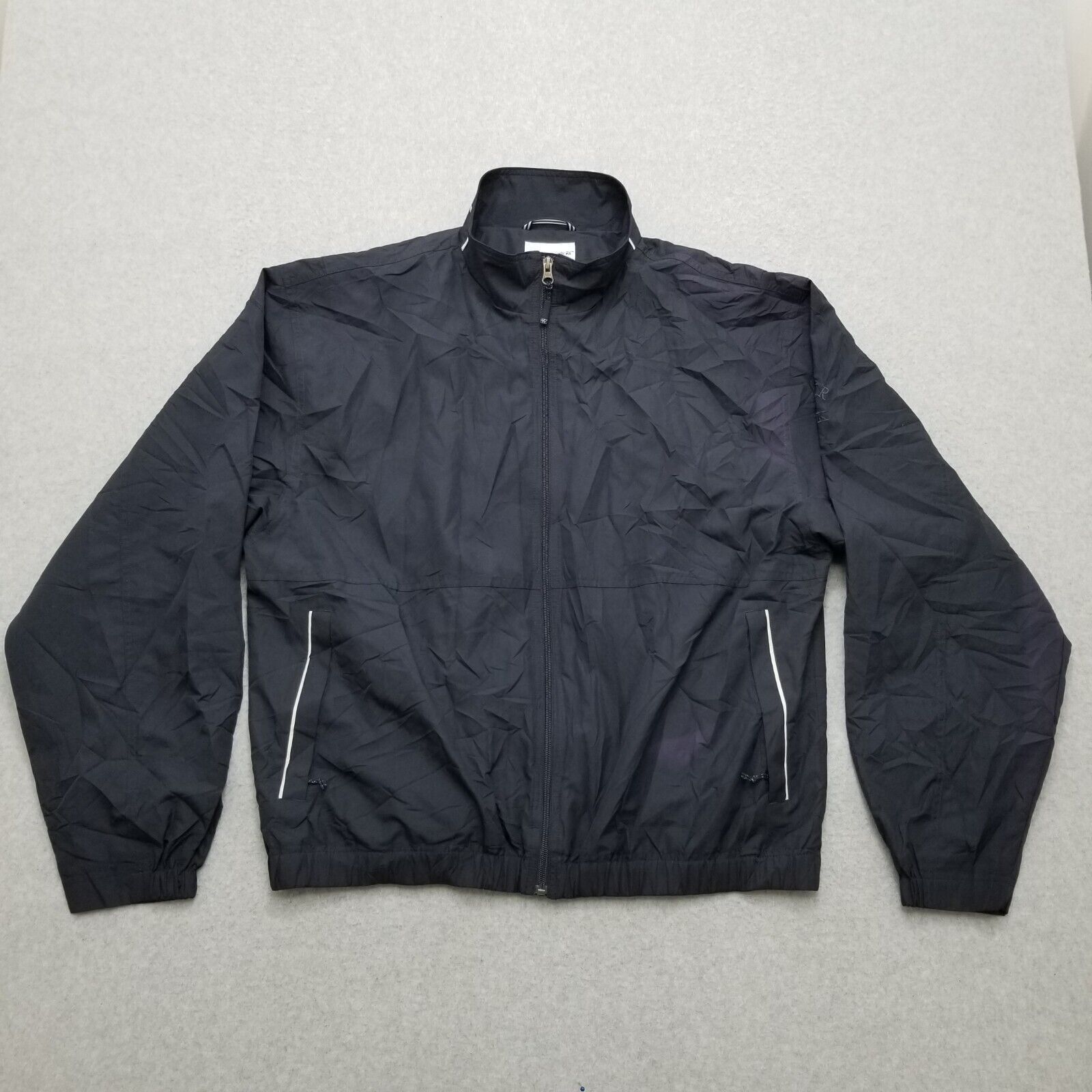 Cutter & Buck V Neck Windbreaker Vest Mens Large Climaguard