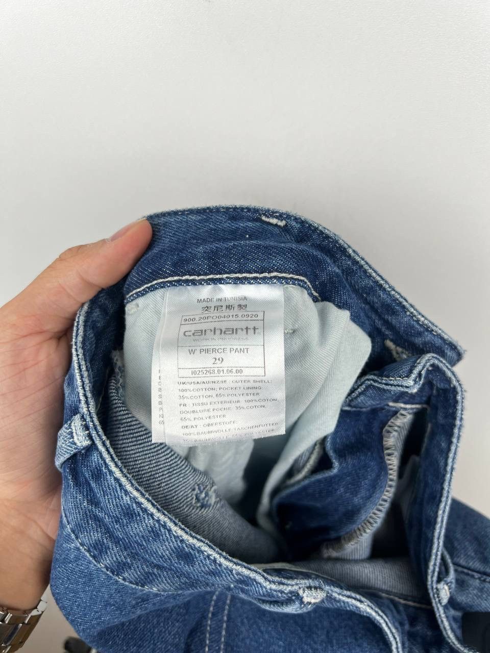 Carhartt × Carhartt Wip × Vintage Carhartt WIP workwear streetwear denim wmns size 29 Size 29" - 4 Thumbnail