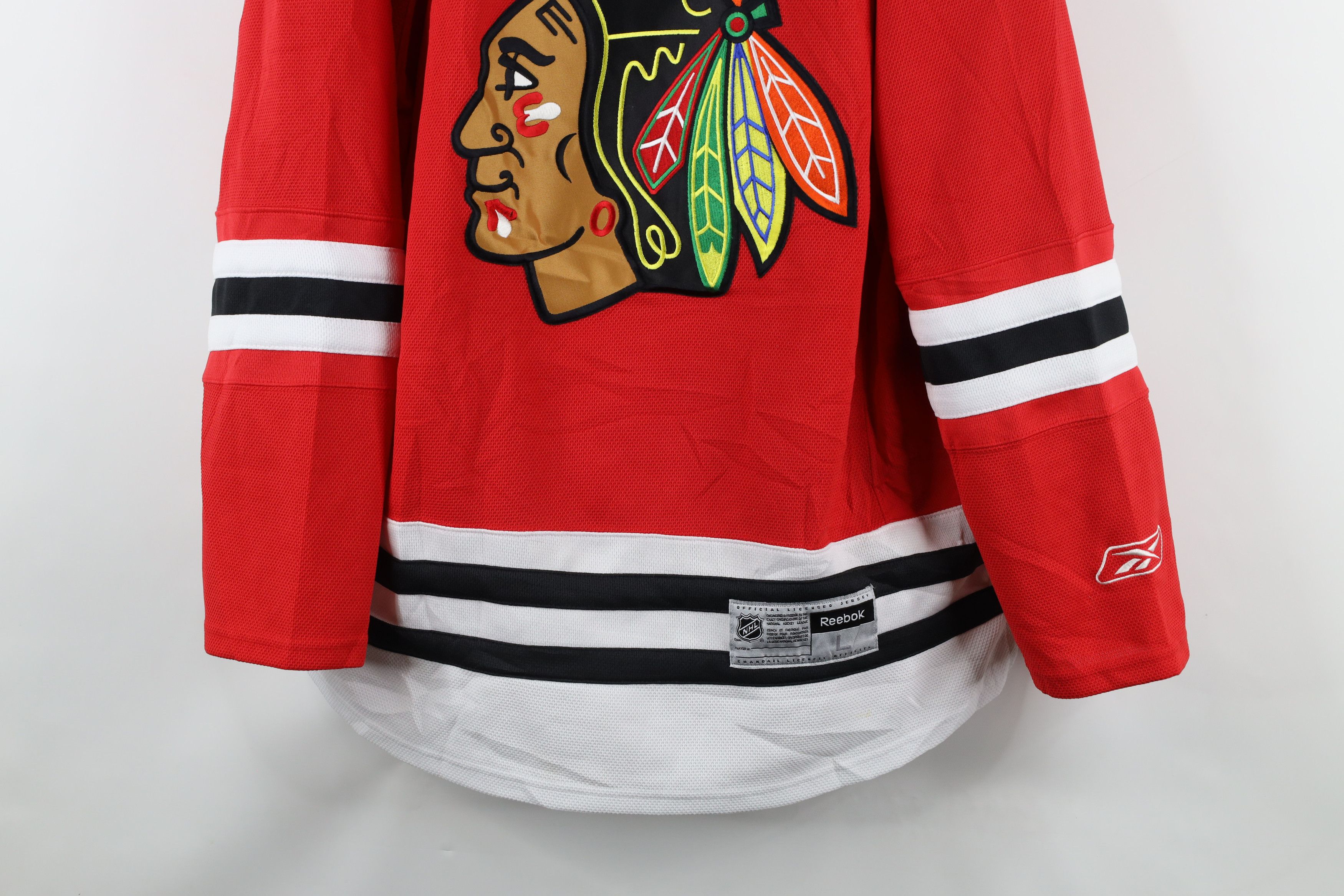 Reebok × Vintage Vintage Reebok Chicago Blackhawks Hockey Jersey Stitched Size US L / EU 52-54 / 3 - 3 Thumbnail
