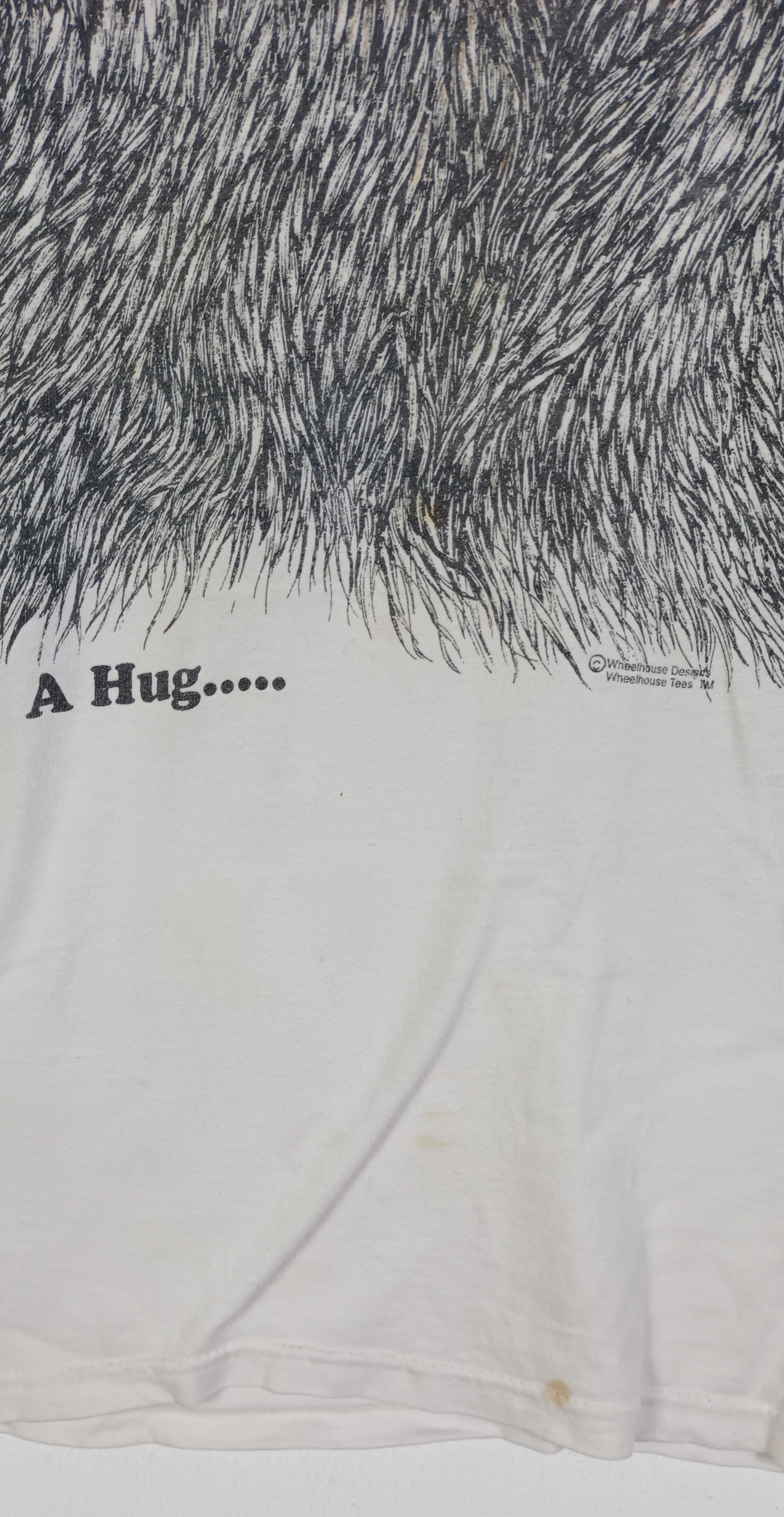 Hanes × Vintage Vintage💥A Hug.. Whellhouse Design Size US M / EU 48-50 / 2 - 7 Thumbnail