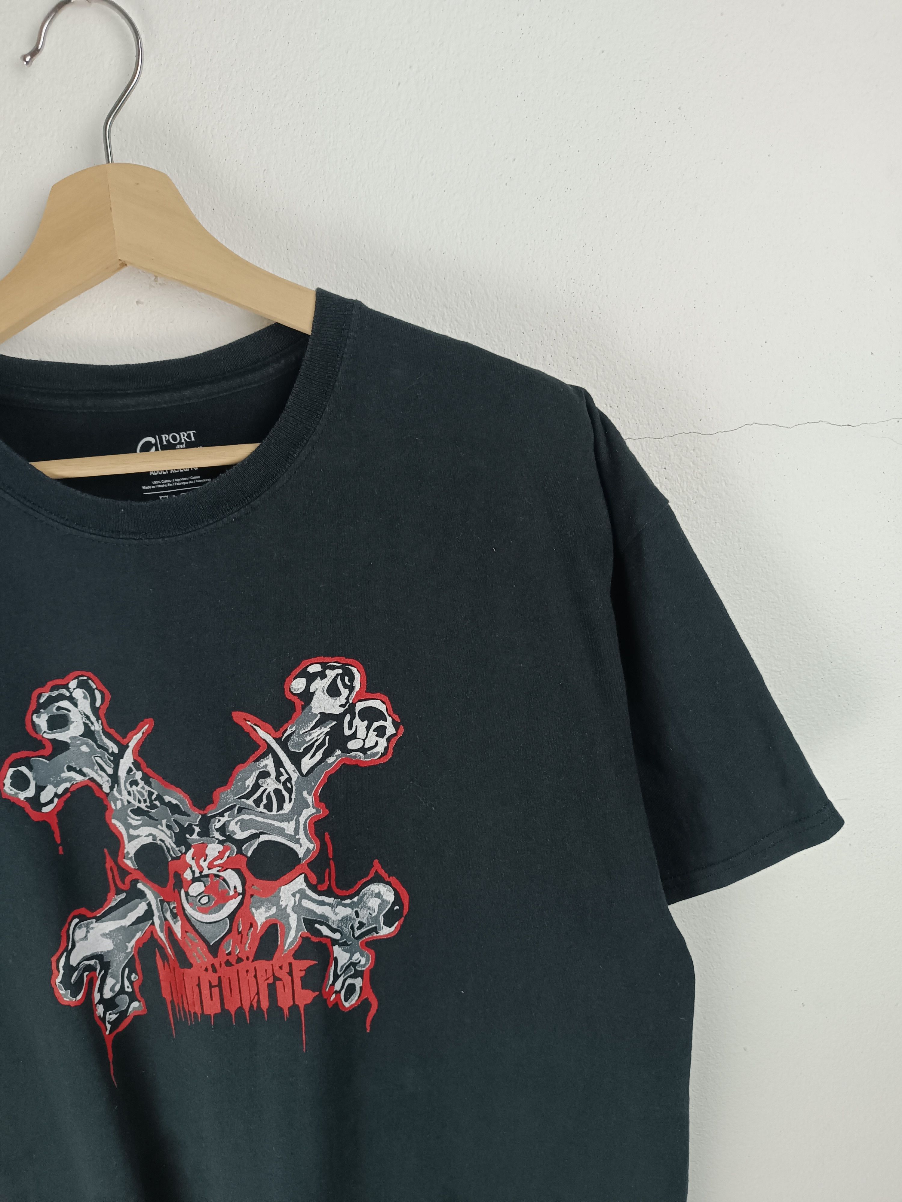 Band Tees VINTAGE WARCORPSE ONE MAN D-BEAT PUNK ROCK TEES Size US XL / EU 56 / 4 - 10 Thumbnail