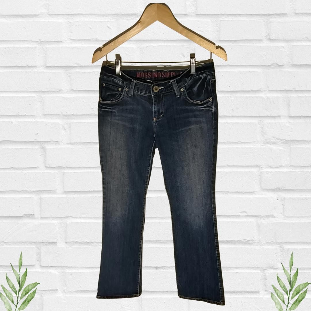 Designer Mossimo Supply Co Women's 7R Fit 6 Bootcut Western Jeans Size 28" / US 6 / IT 42 - 2 Thumbnail
