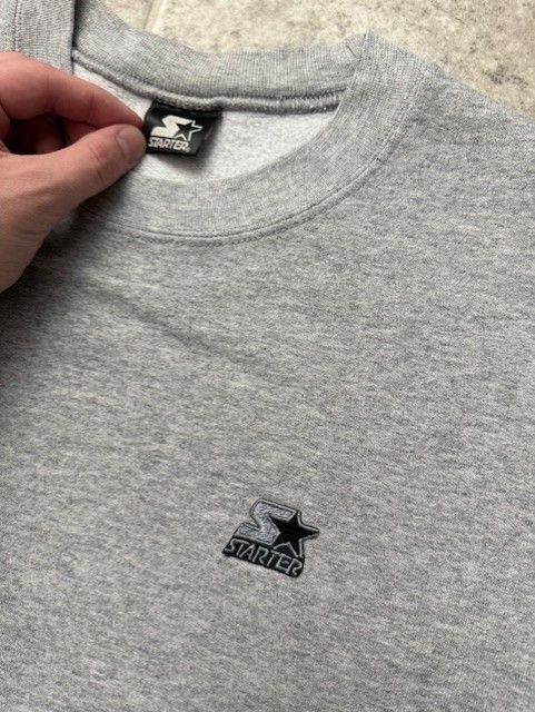 Starter Vintage Starter Grey Crewneck Size US M / EU 48-50 / 2 - 2 Thumbnail