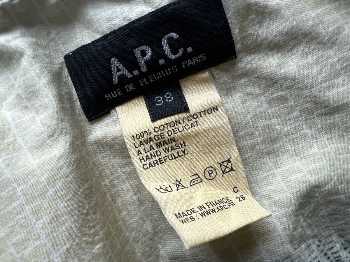 A.P.C. A.P.C : Snake Skin Two Tone Button Ups Size S / US 4 / IT 40 - 4 Thumbnail