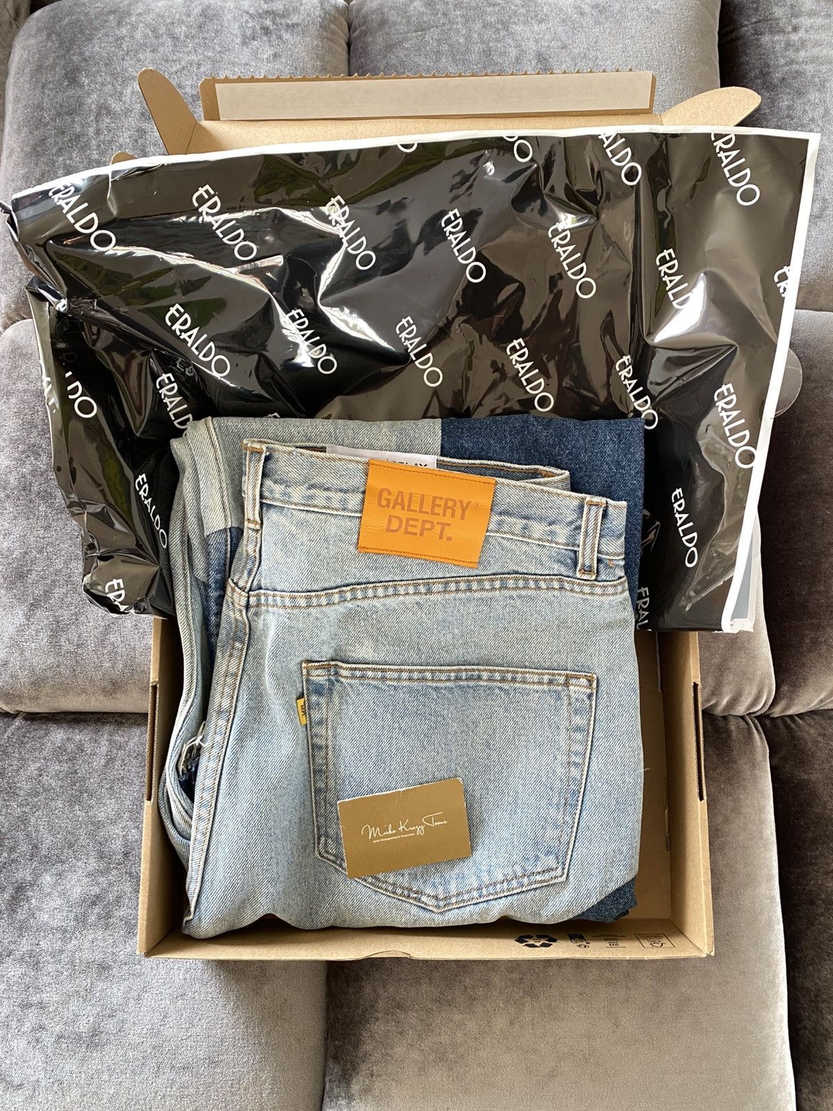 Gallery Dept. €1079 ! BNWT Gallery Dept “Trent Pant” Denim Jeans 38/32 Size US 38 / EU 54 - 6 Thumbnail
