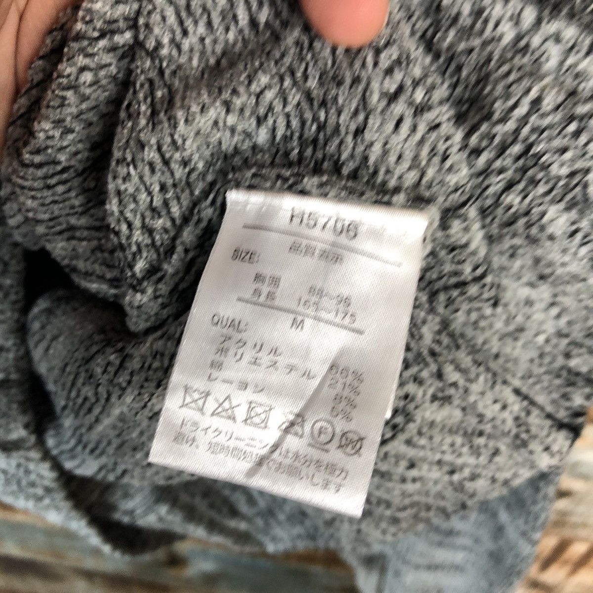 Hang Ten × Homespun Knitwear × Vintage Hang Ten Grey vintage Knitwear #A1570 Size US M / EU 48-50 / 2 - 11 Thumbnail