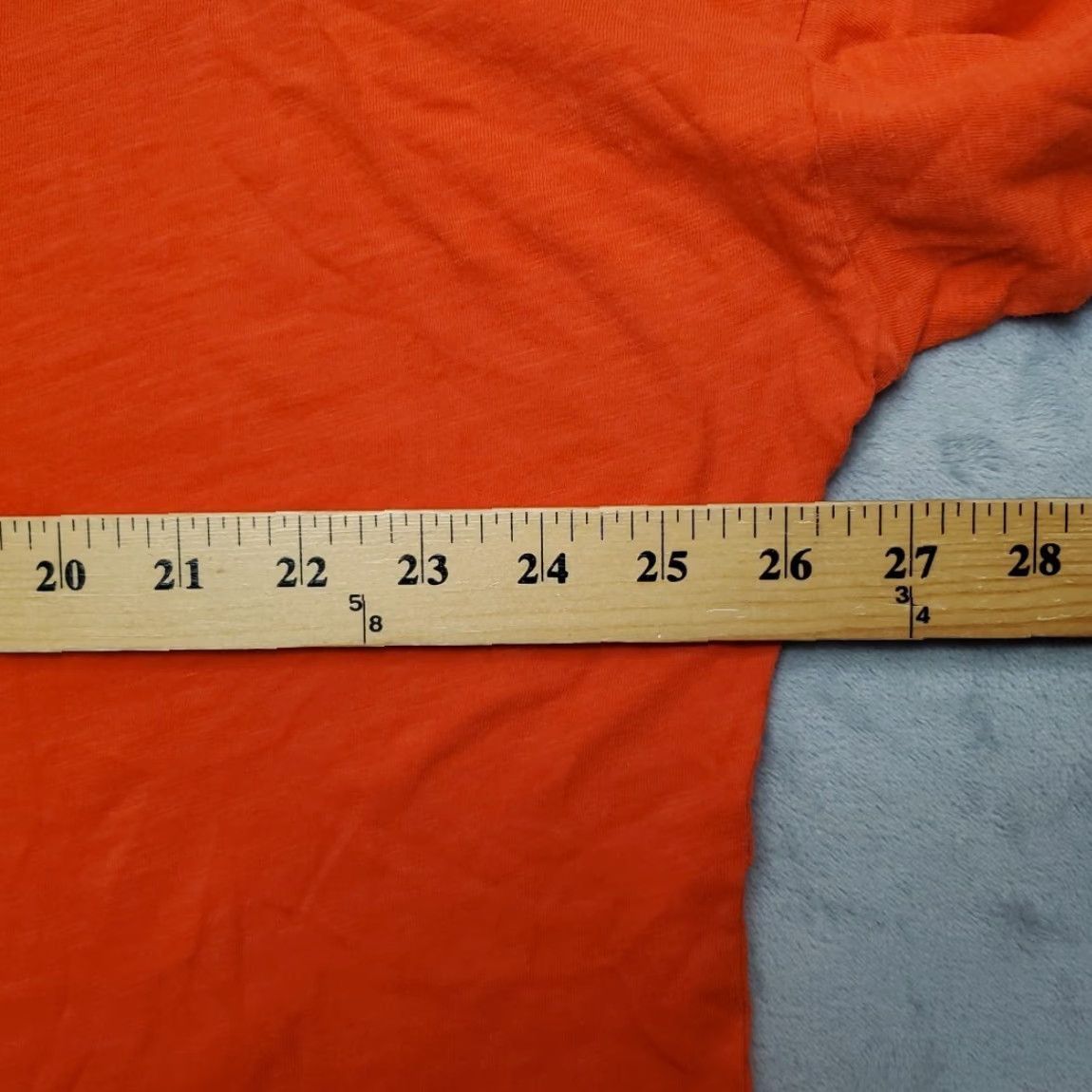 Eileen Fisher Eileen Fisher Shirt Women XS Orange Organic Cotton Long Sleeve Minimalist Casual Size XS / US 0-2 / IT 36-38 - 8 Thumbnail
