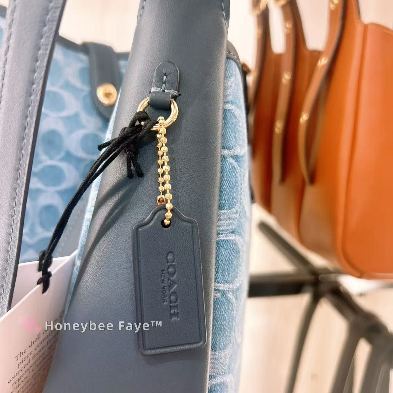 Coach Hadley Mini Crossbody Bag In Signature Denim CCZ44 Size ONE SIZE - 3 Thumbnail