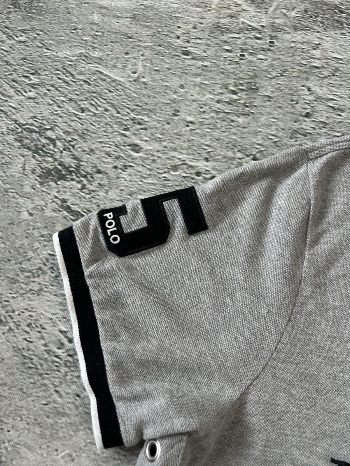 Polo Ralph Lauren Chief Keef Polo Ralph Lauren New York grey Polo T-shirt Size US L / EU 52-54 / 3 - 3 Thumbnail